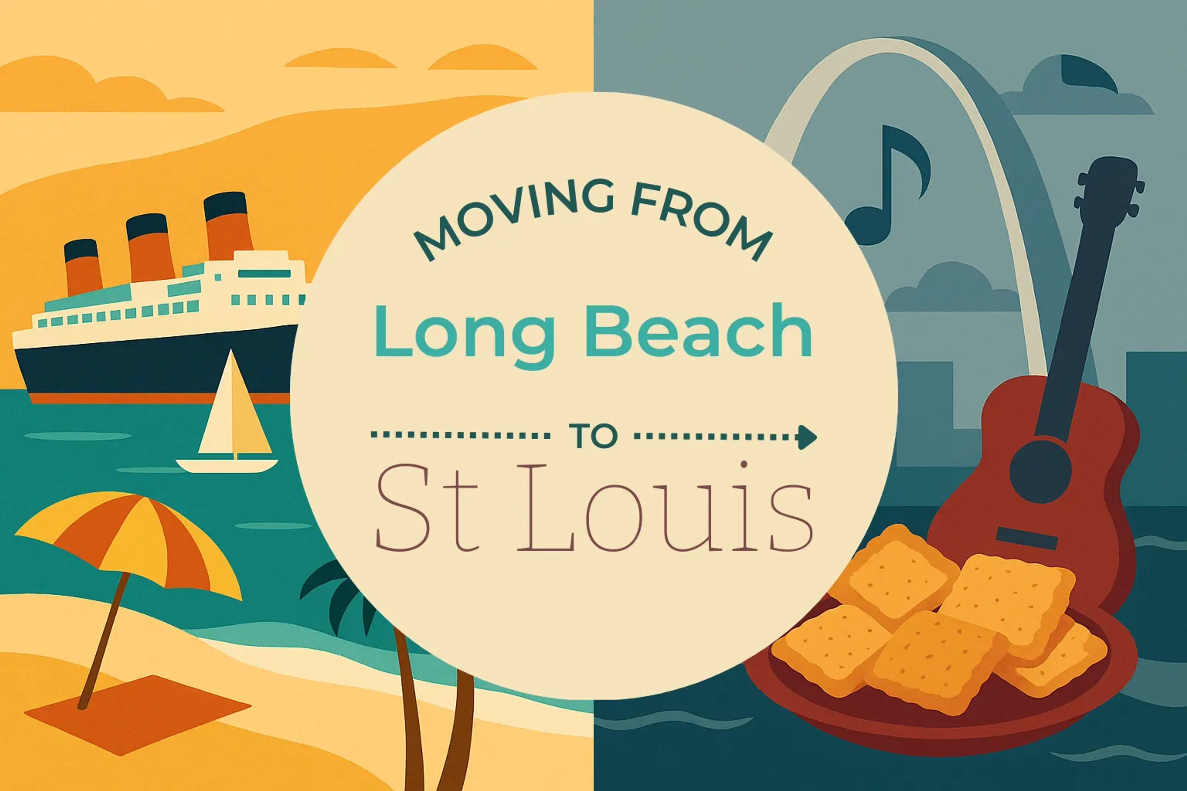 Side-by-side comparison of Long Beach to St. Louis moving companies