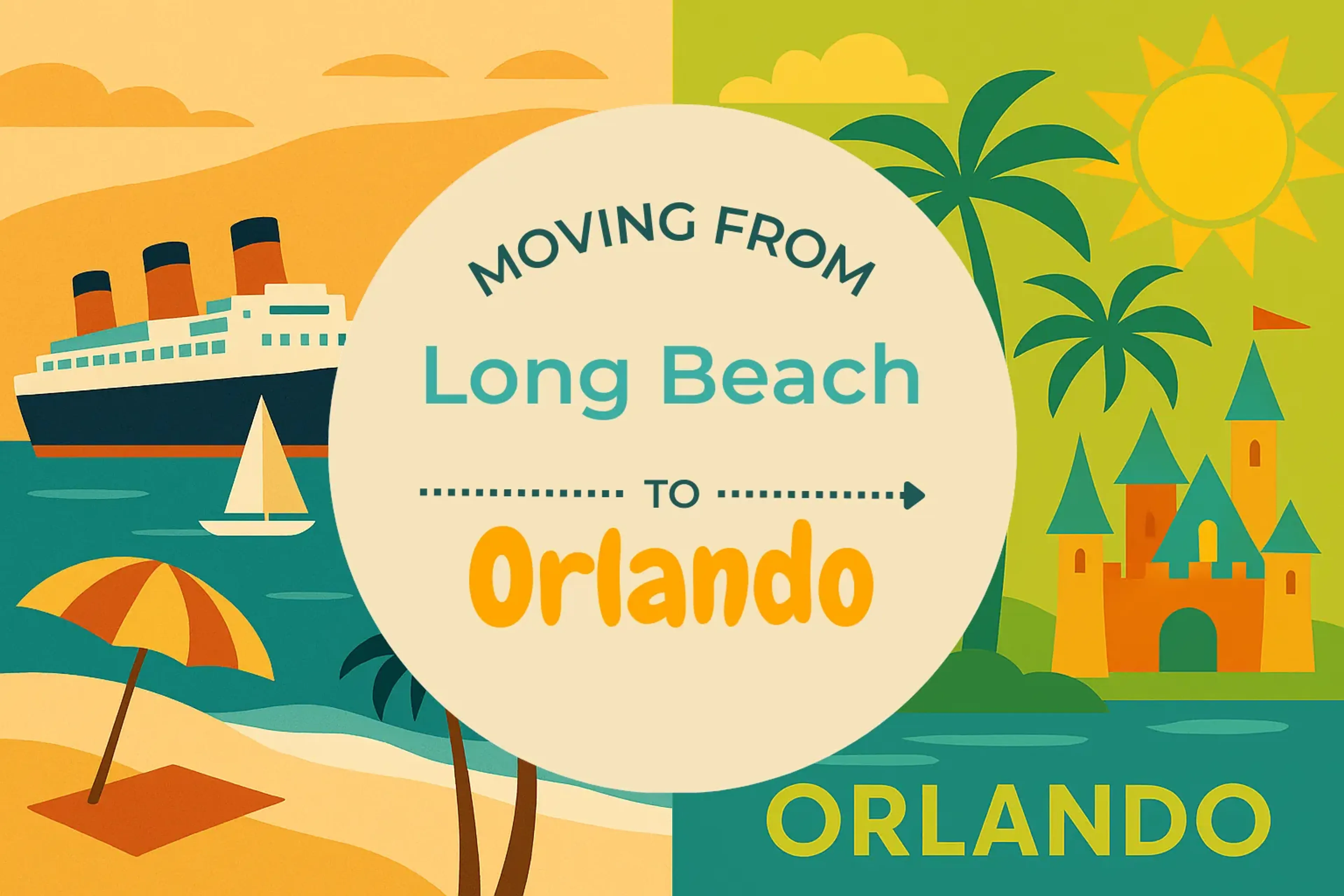 Side-by-side comparison of Long Beach to Orlando moving companies
