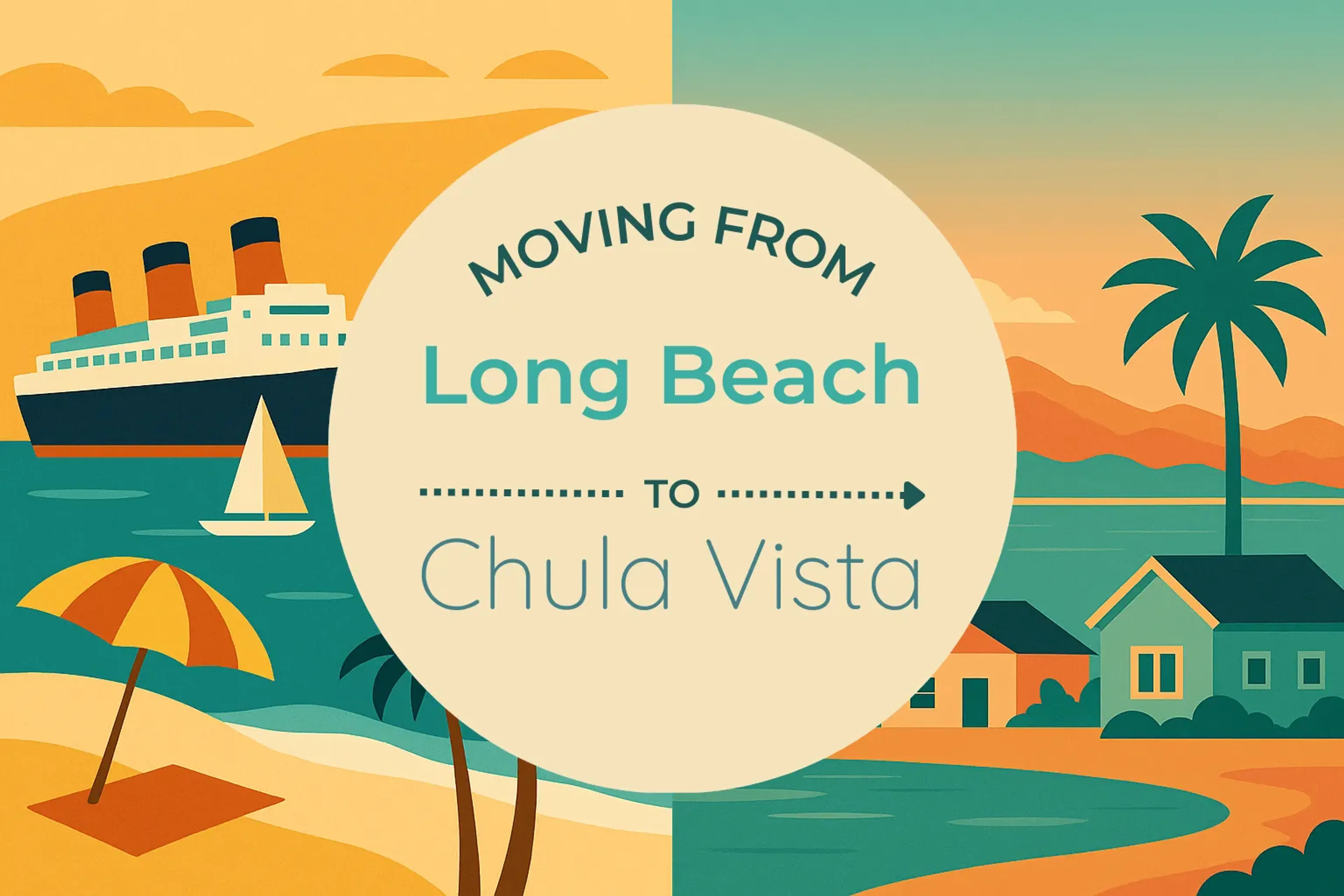 Side-by-side comparison of Long Beach to Chula Vista moving companies