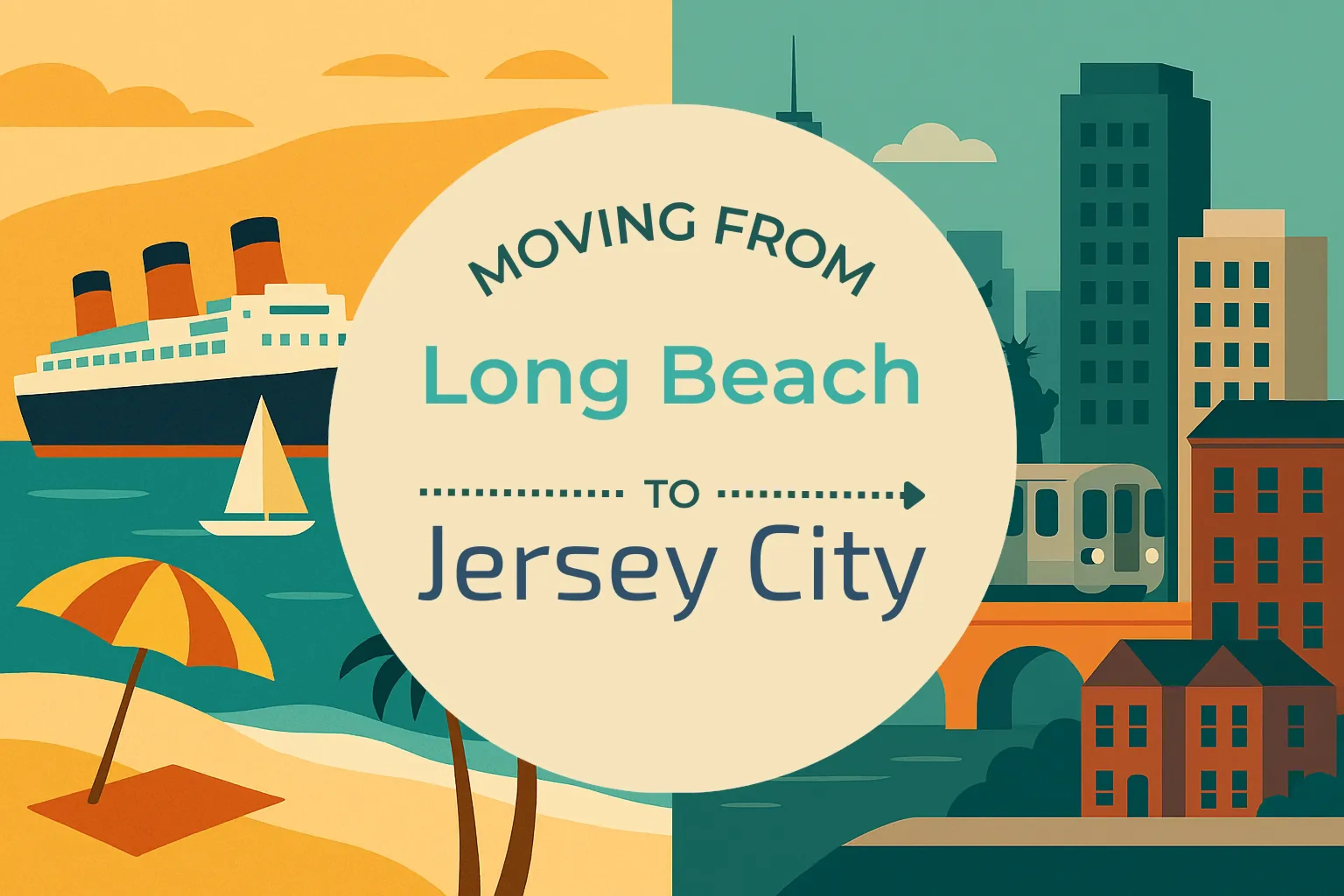 Side-by-side comparison of Long Beach to Jersey City moving companies