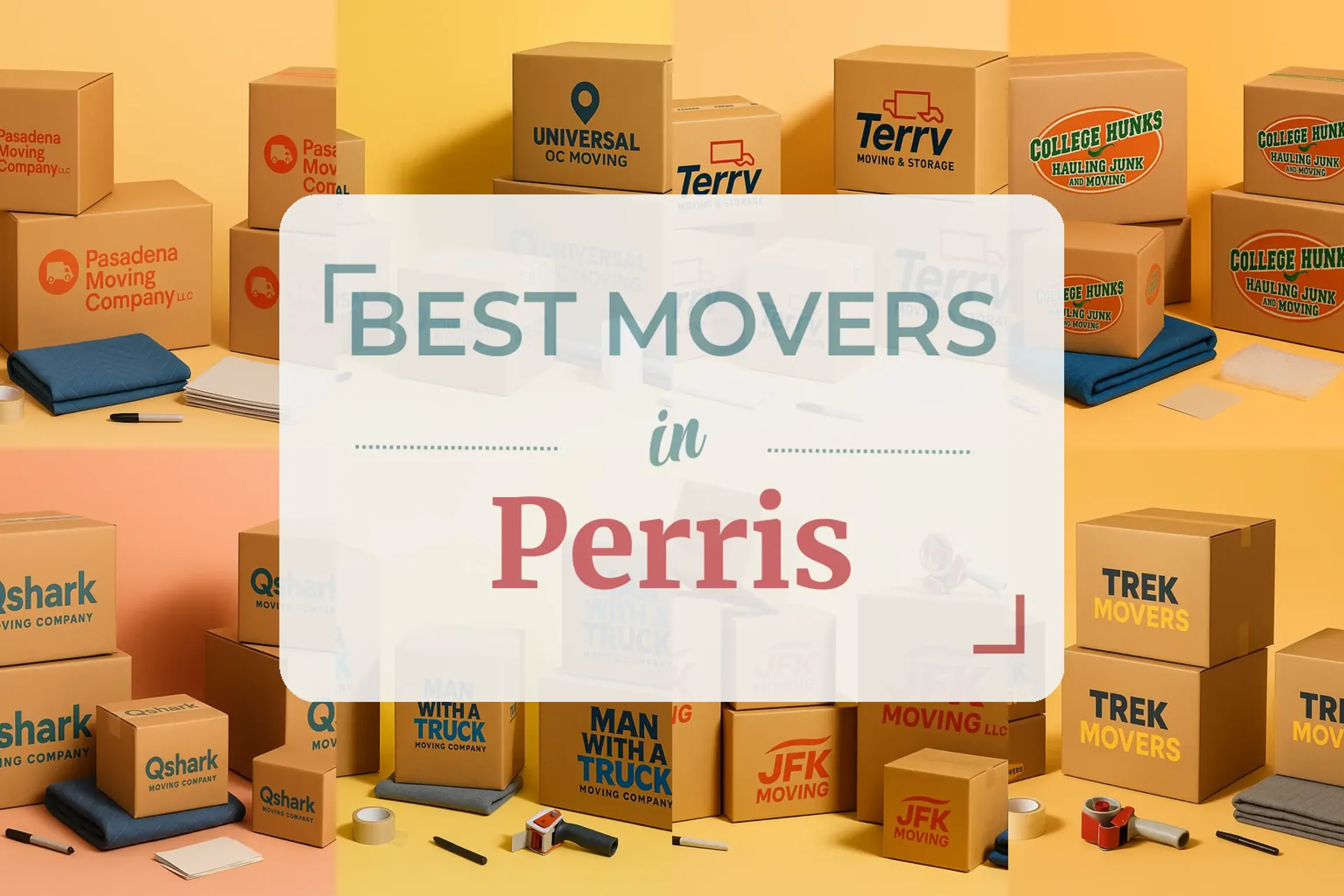 Side-by-side comparison of Perris moving companies