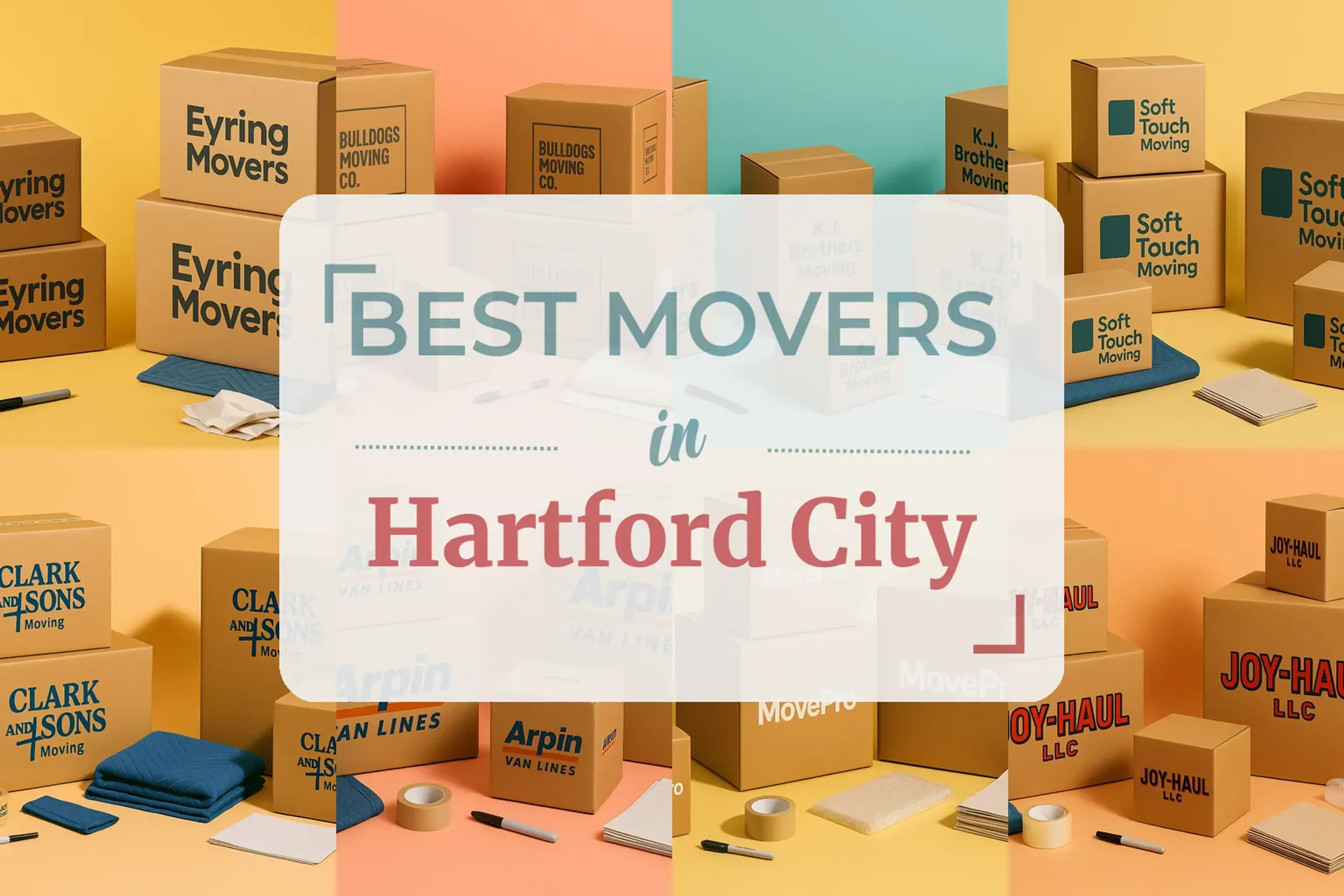 Side-by-side comparison of Hartford City moving companies