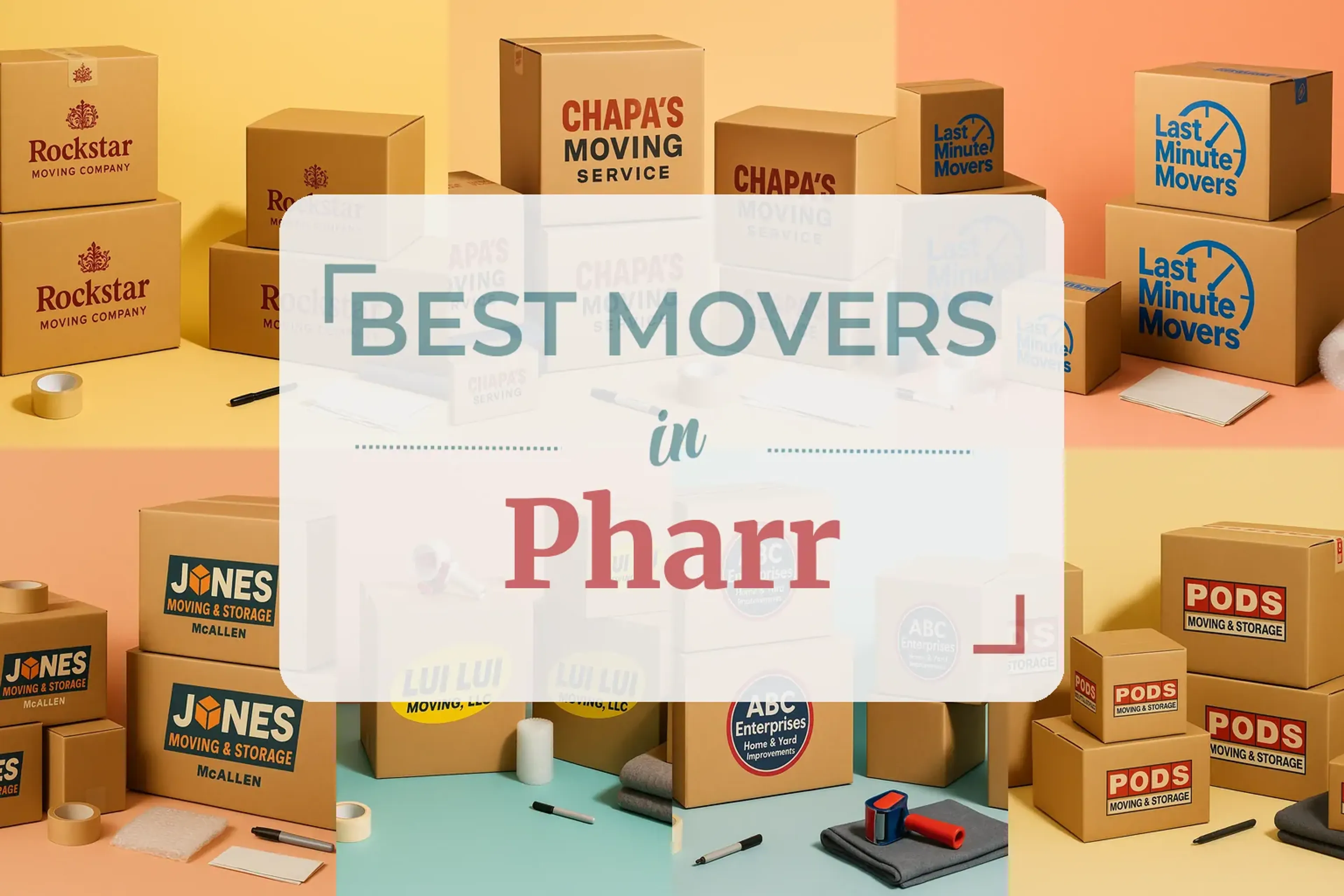 Side-by-side comparison of Pharr moving companies