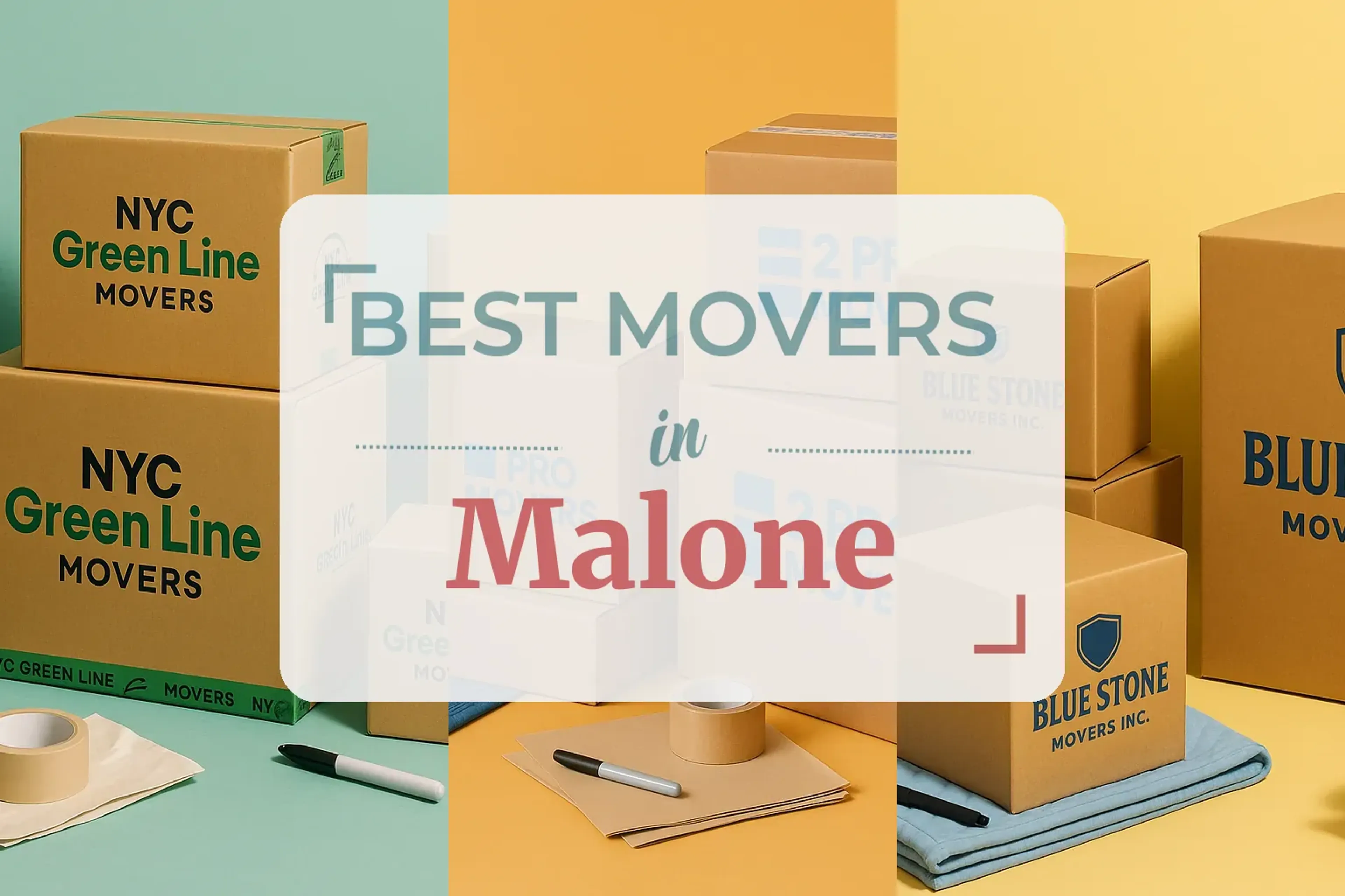 Side-by-side comparison of Malone moving companies