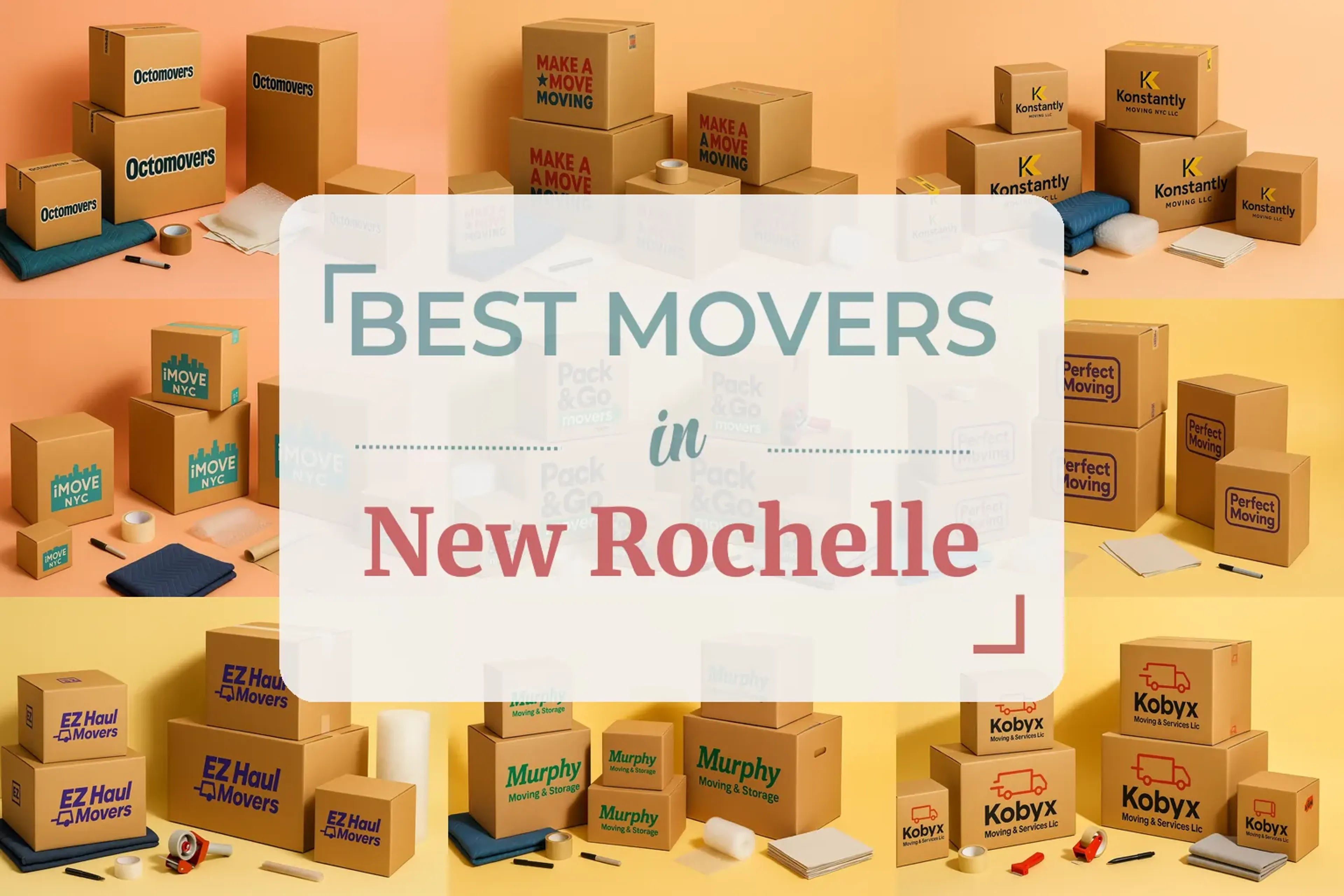 Side-by-side comparison of New Rochelle moving companies
