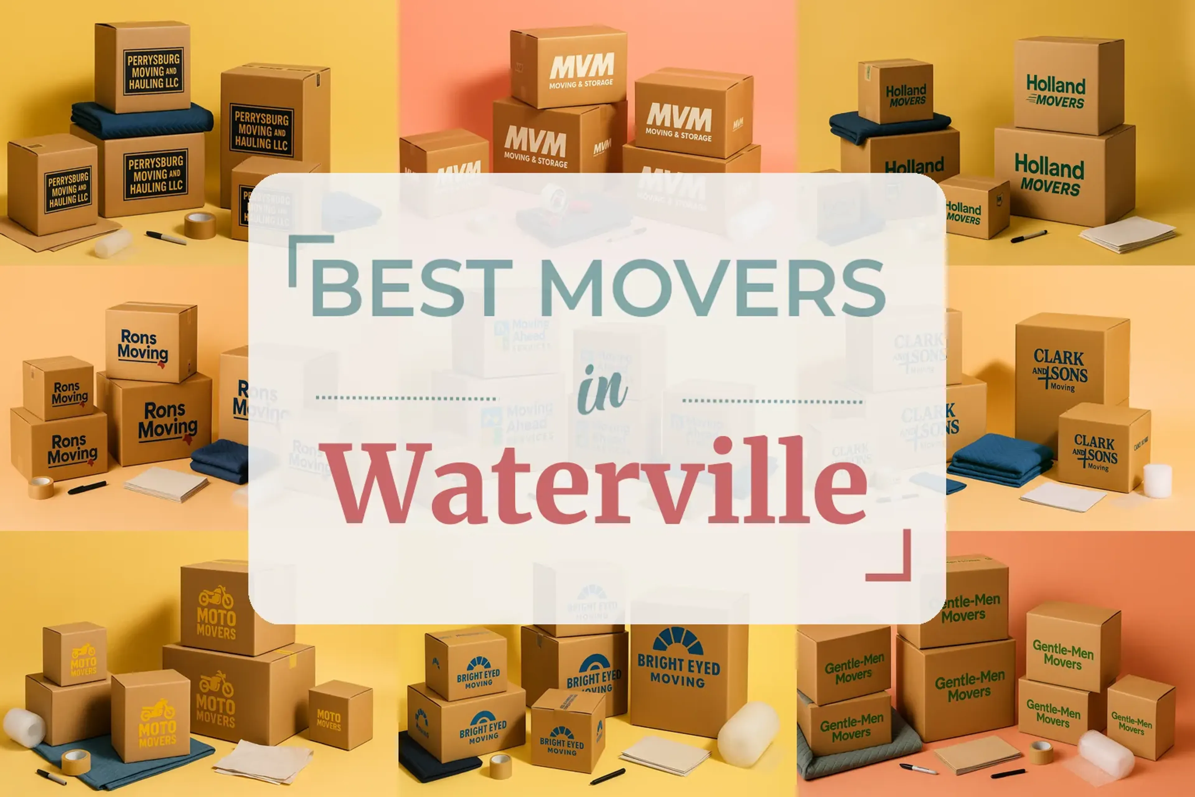 Side-by-side comparison of Waterville moving companies
