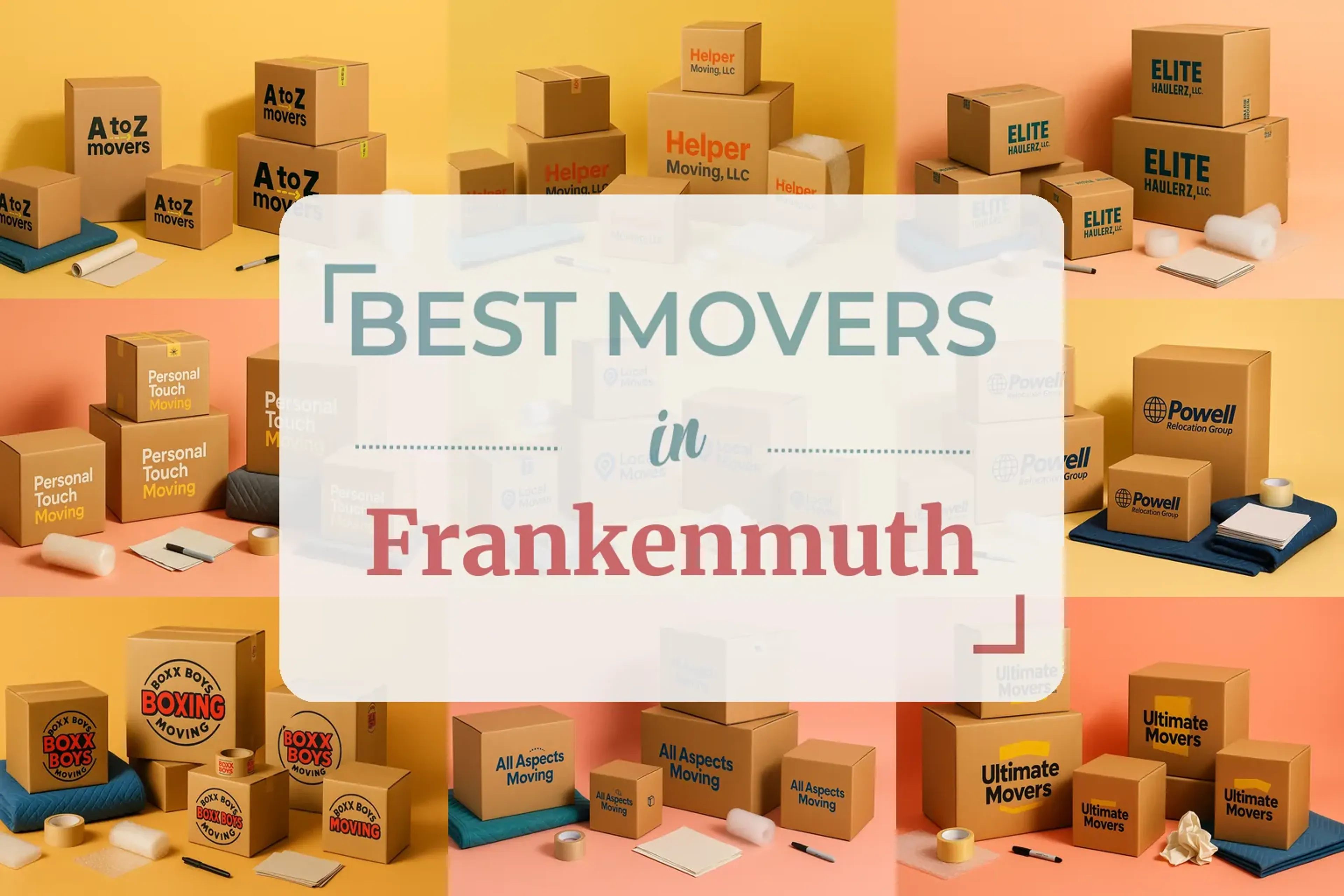 Side-by-side comparison of Frankenmuth moving companies