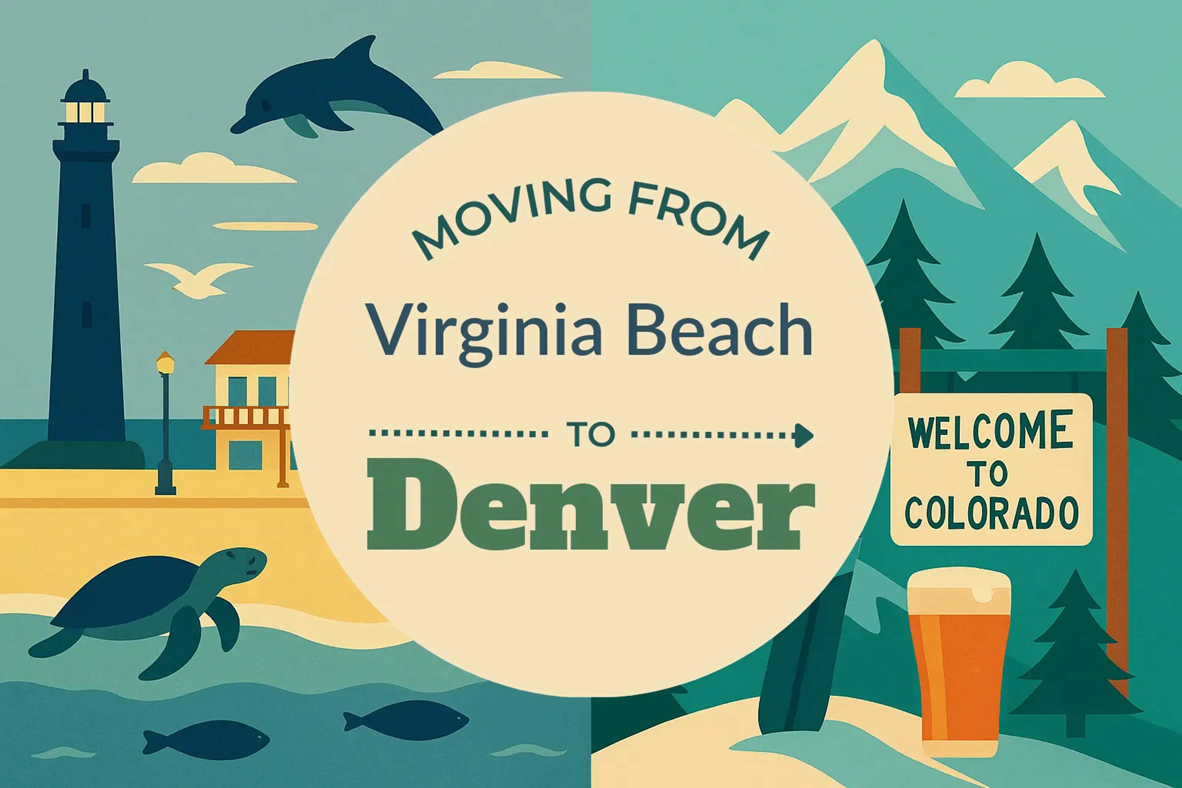 Side-by-side comparison of Virginia Beach to Denver moving companies