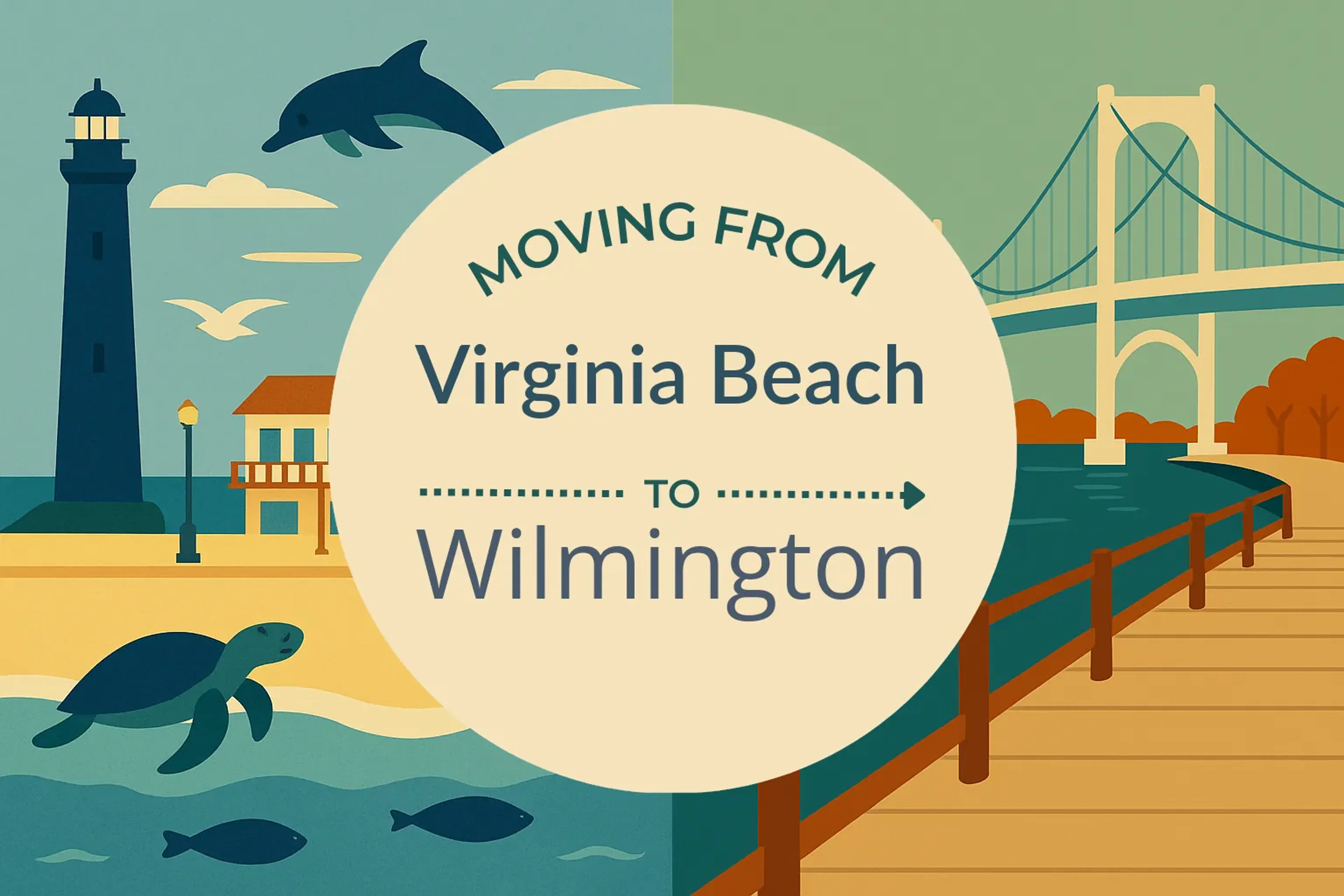 Side-by-side comparison of Virginia Beach to Wilmington moving companies