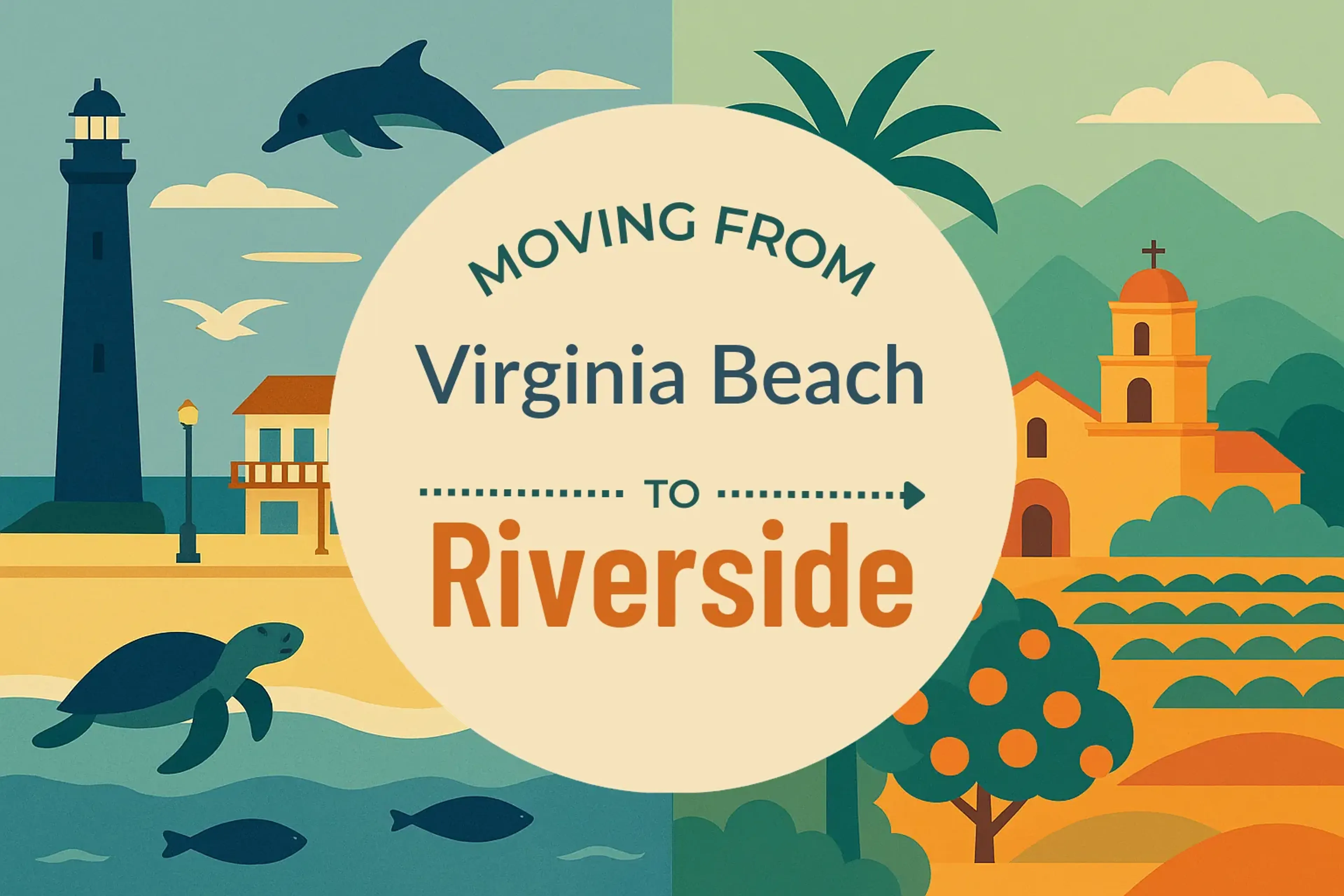 Side-by-side comparison of Virginia Beach to Riverside moving companies