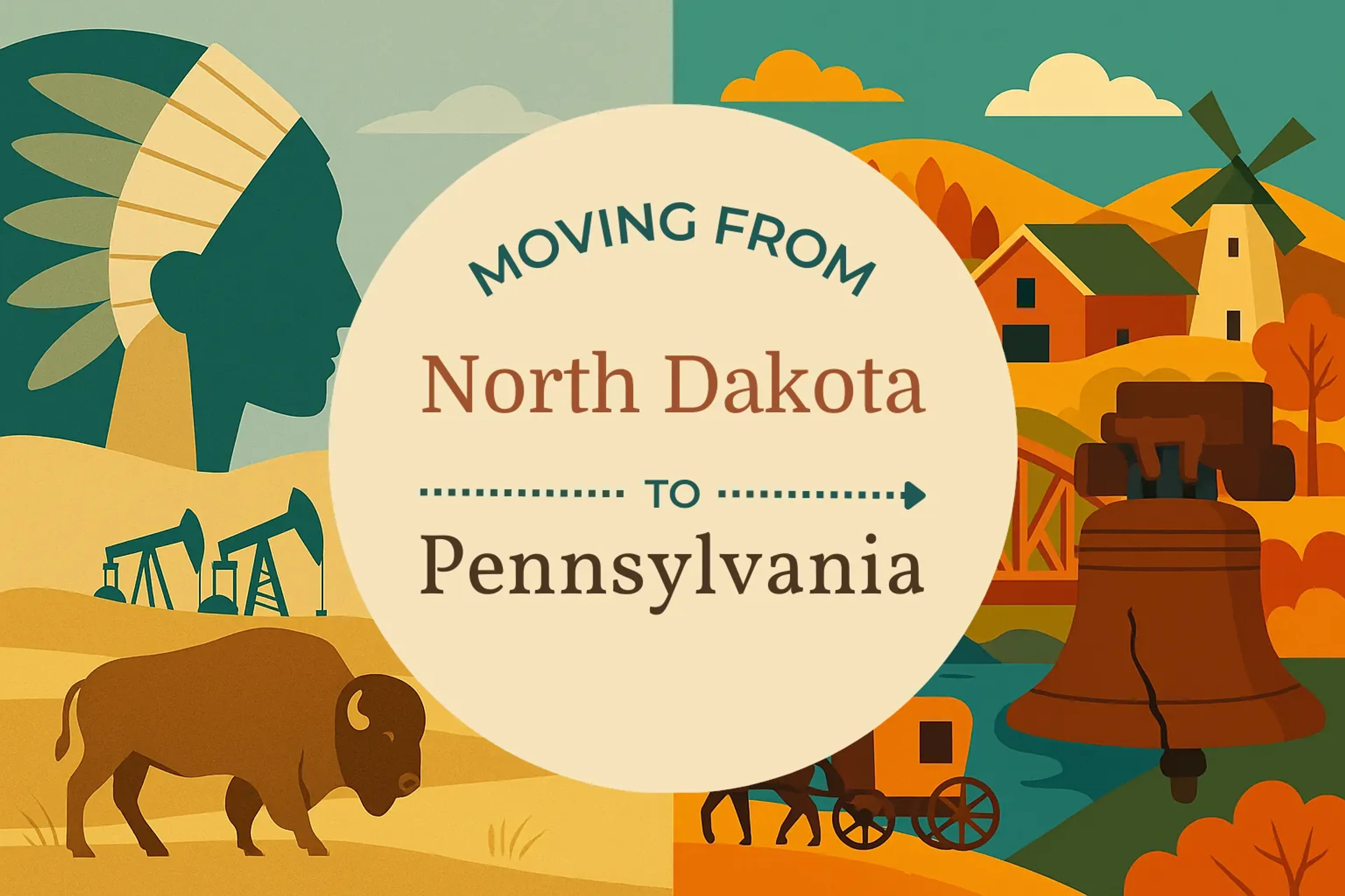 North Dakota to Pennsylvania featured image
