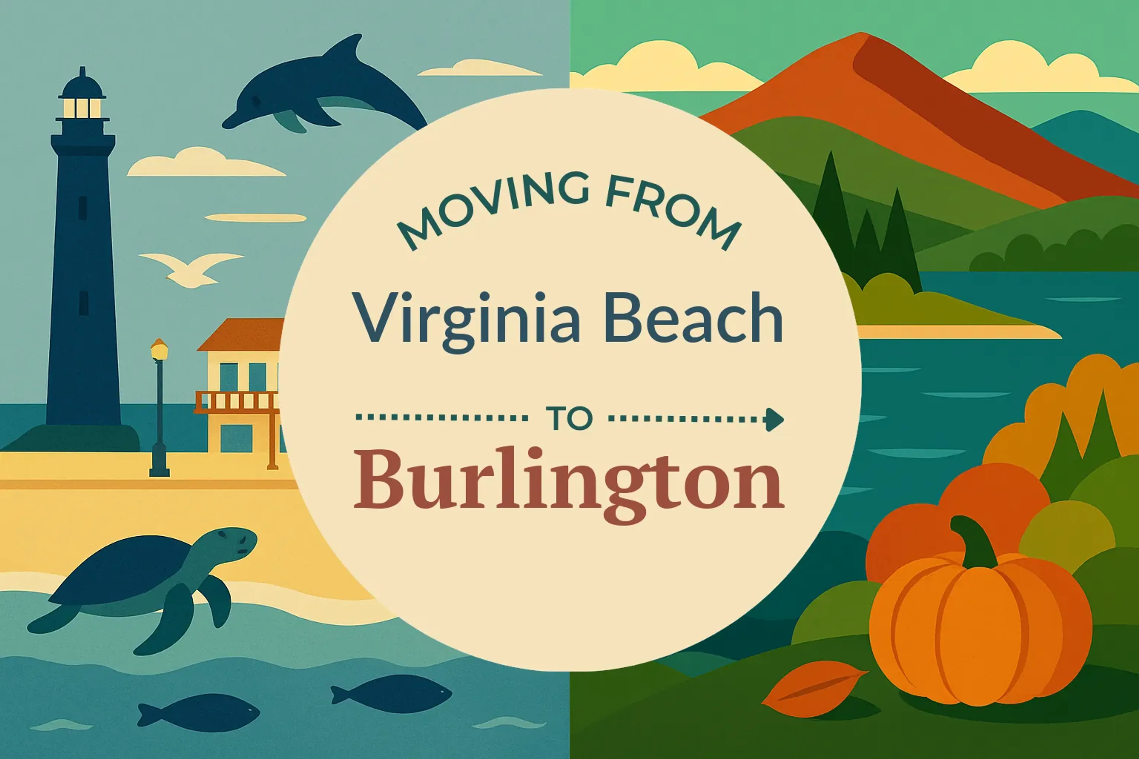 Side-by-side comparison of Virginia Beach to Burlington moving companies