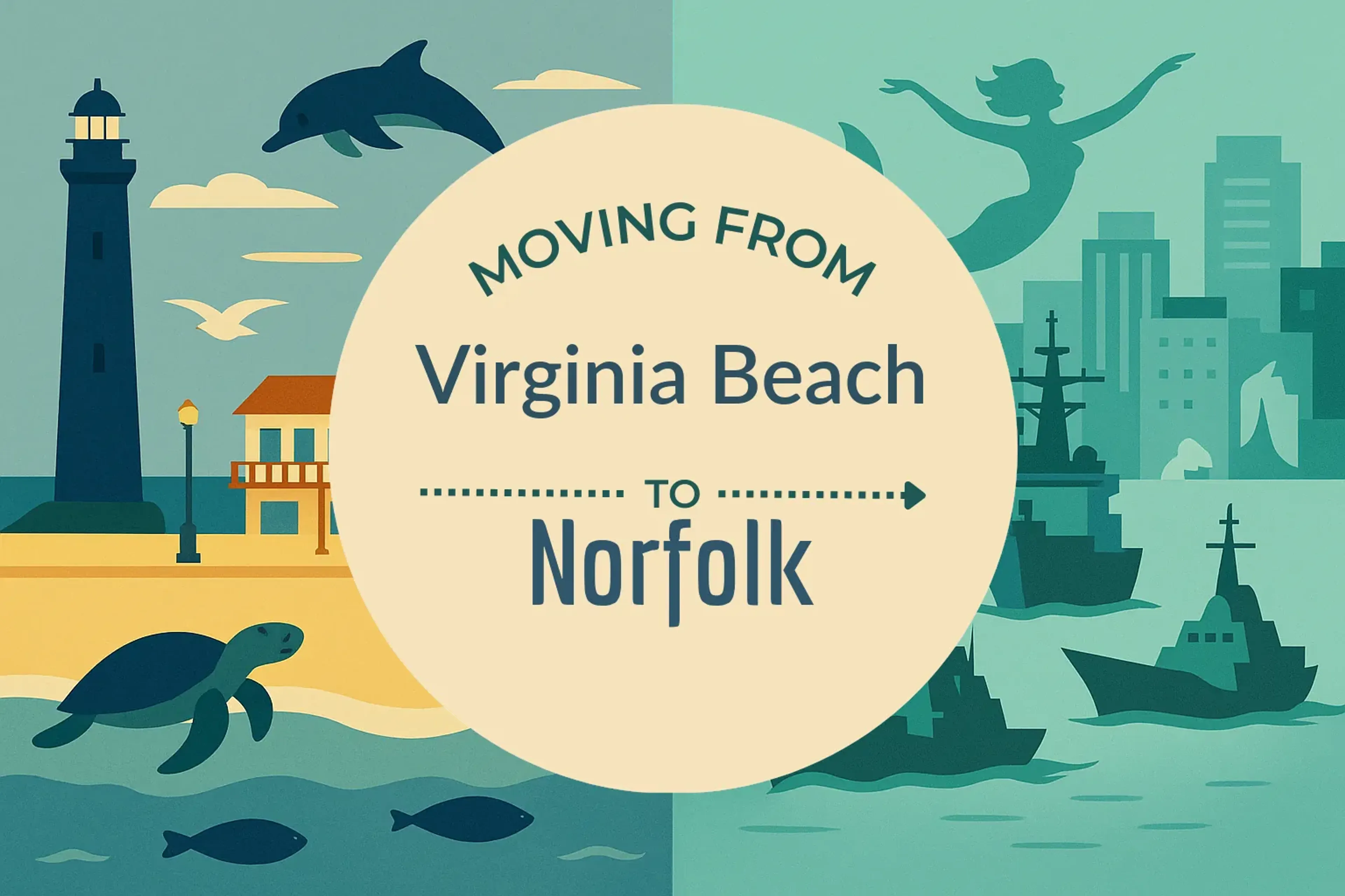 Side-by-side comparison of Virginia Beach to Norfolk moving companies