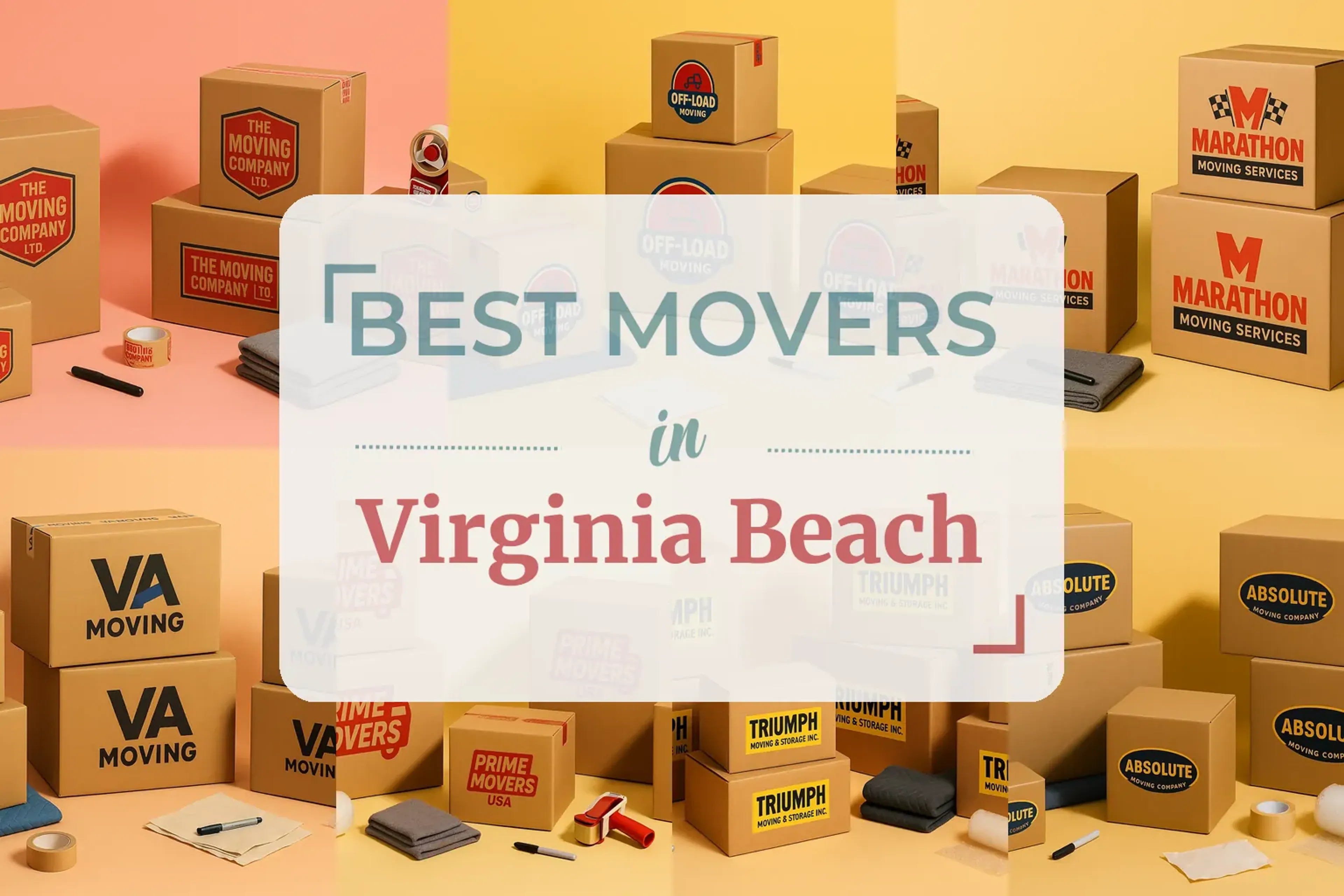 Side-by-side comparison of Virginia Beach moving companies
