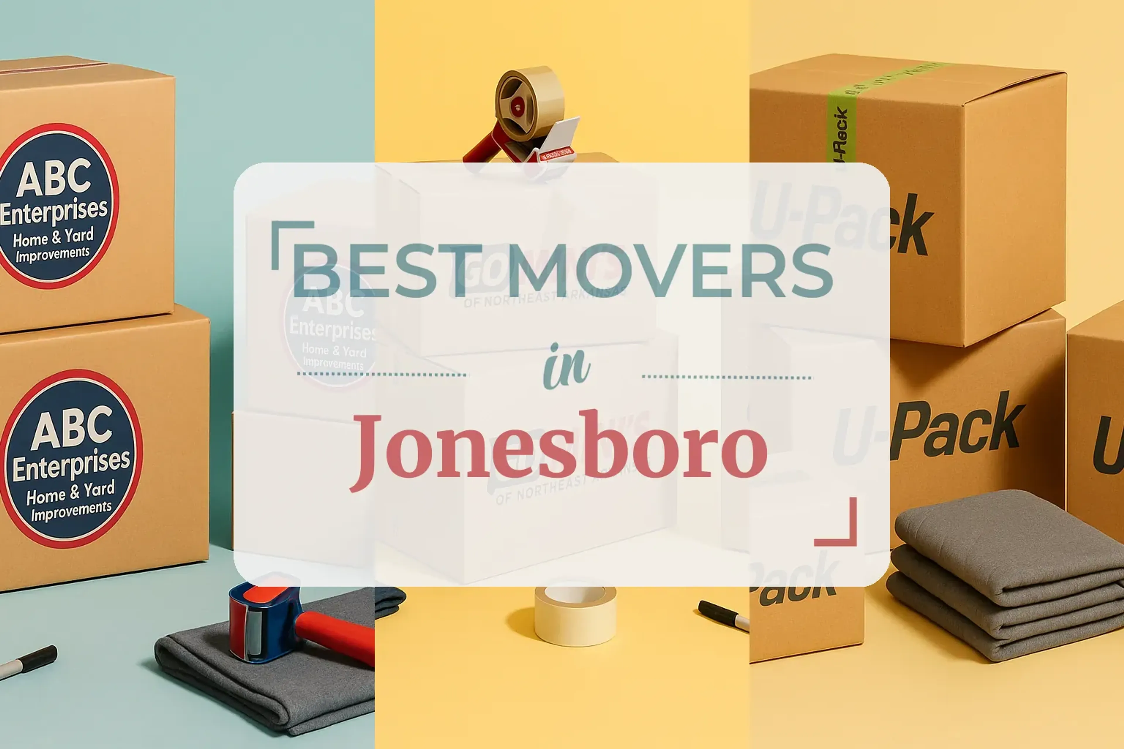Side-by-side comparison of Jonesboro moving companies