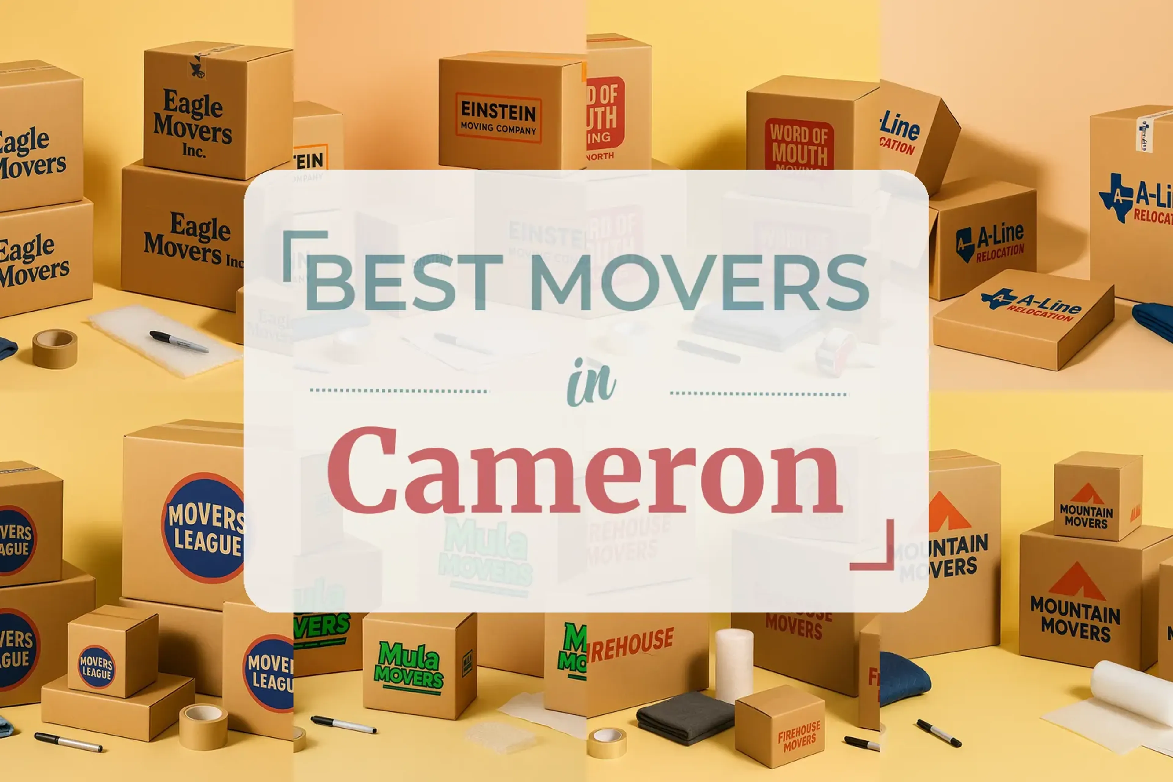 Side-by-side comparison of Cameron moving companies