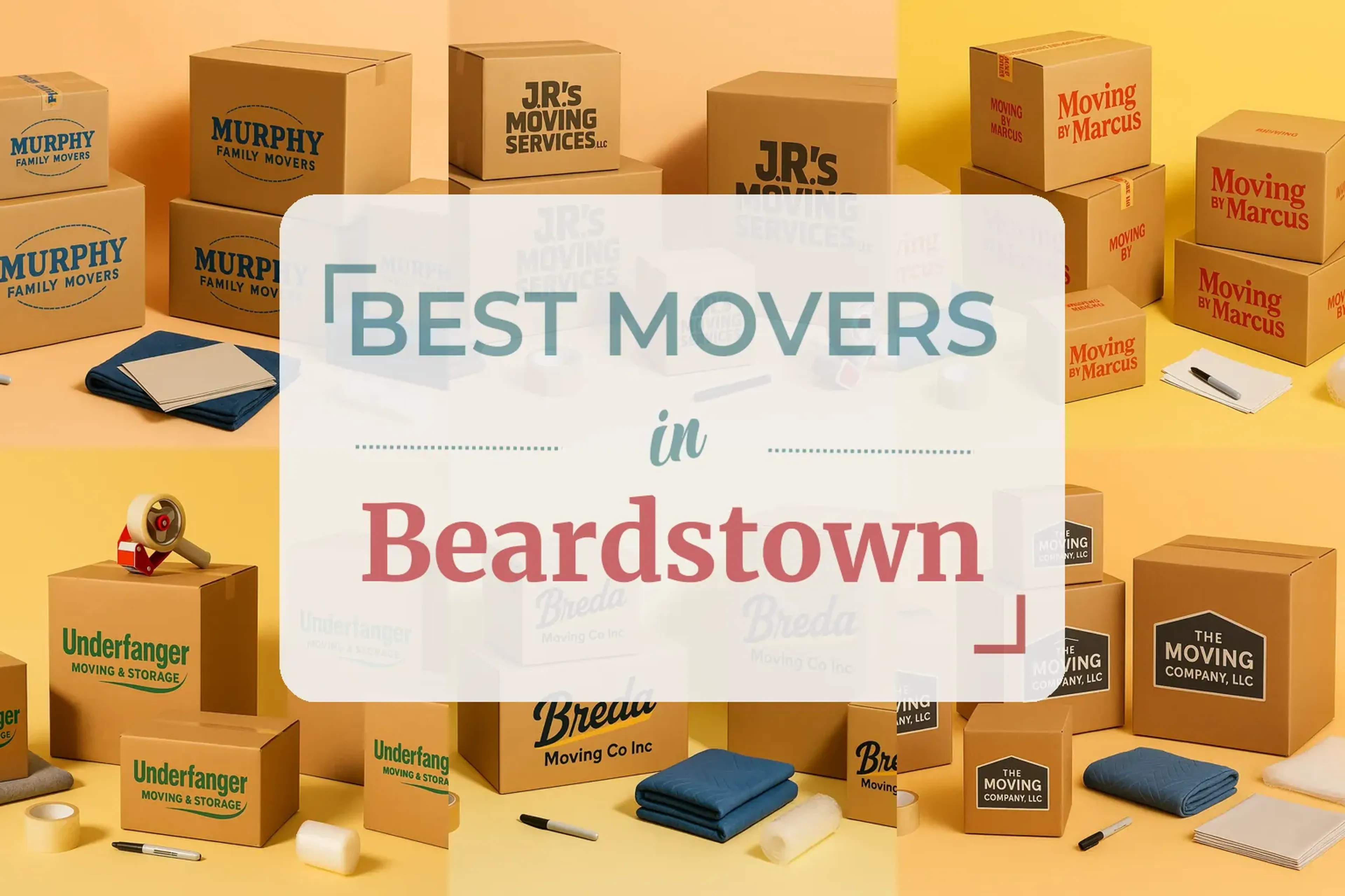 Side-by-side comparison of Beardstown moving companies