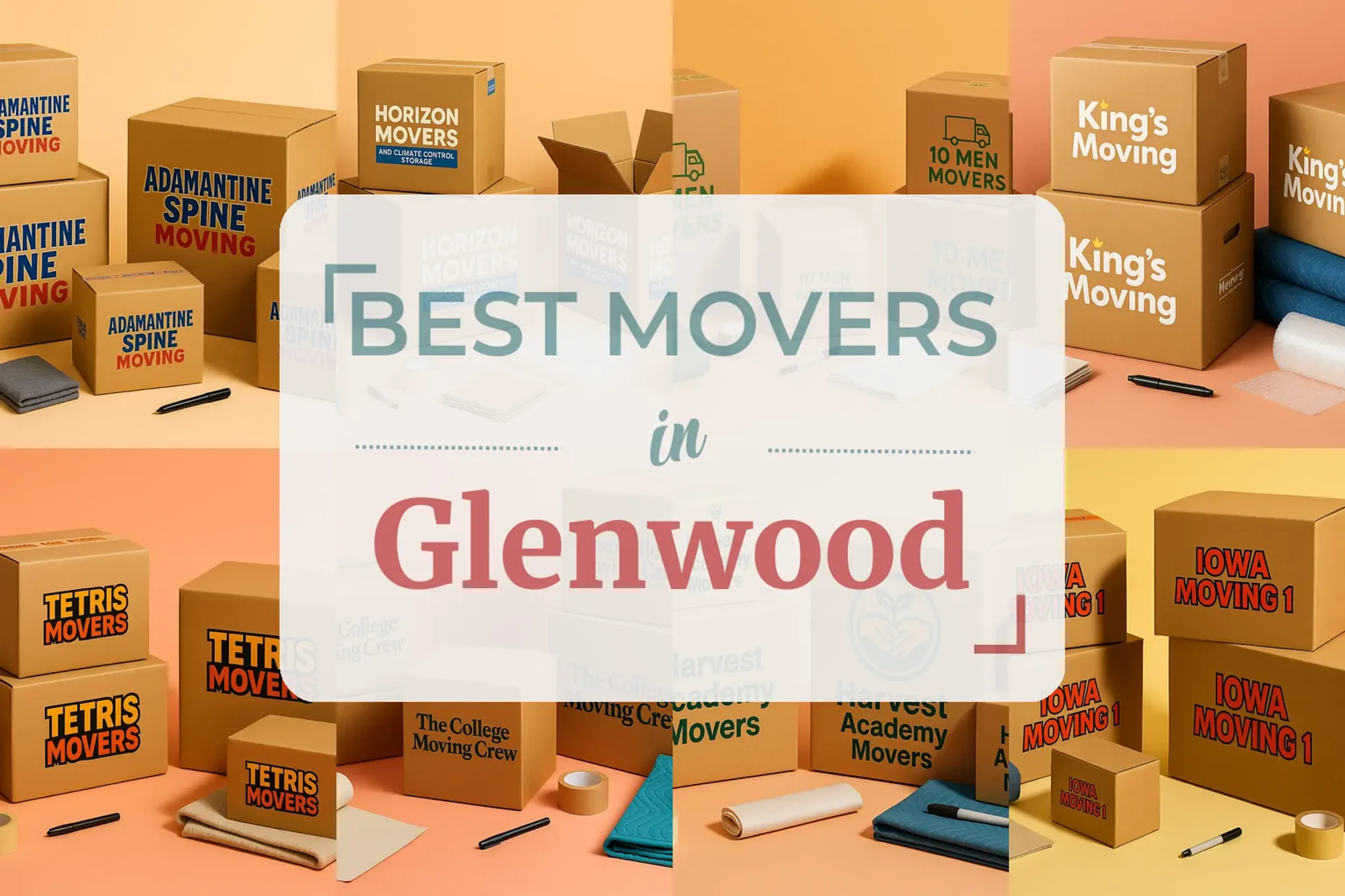Side-by-side comparison of Glenwood moving companies