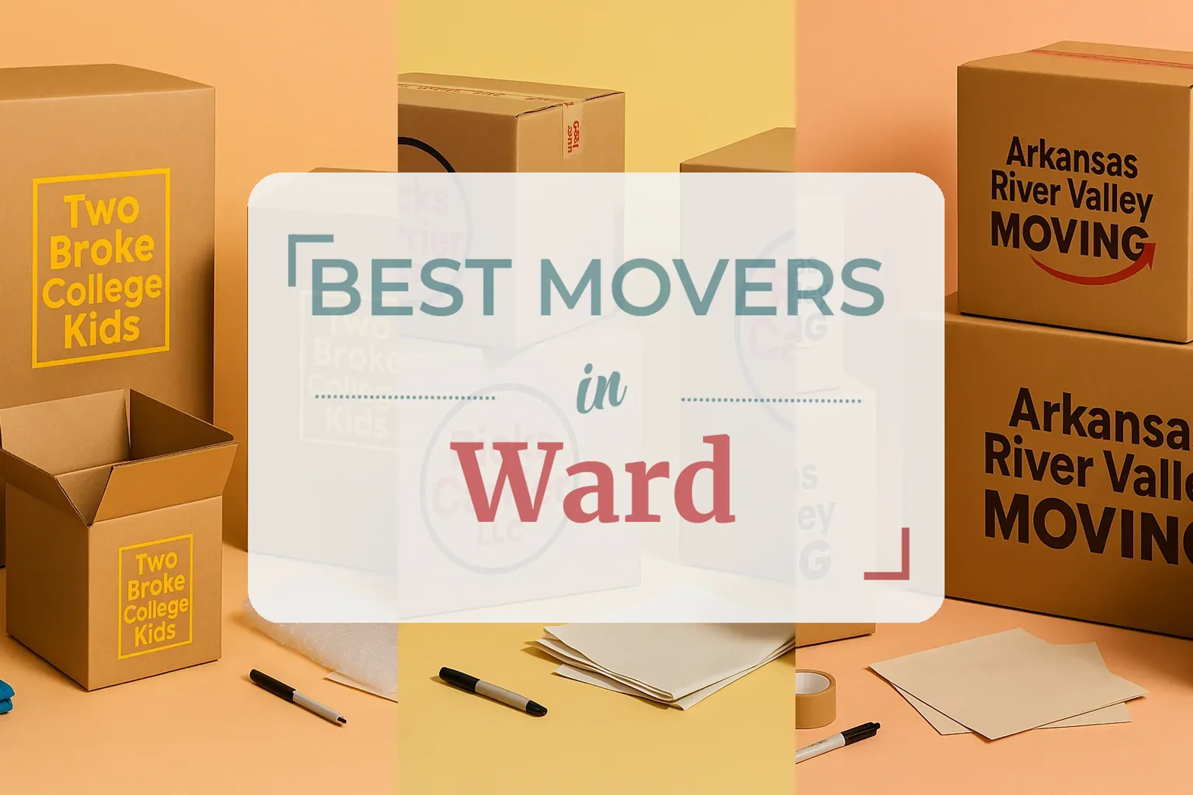 Side-by-side comparison of Ward moving companies