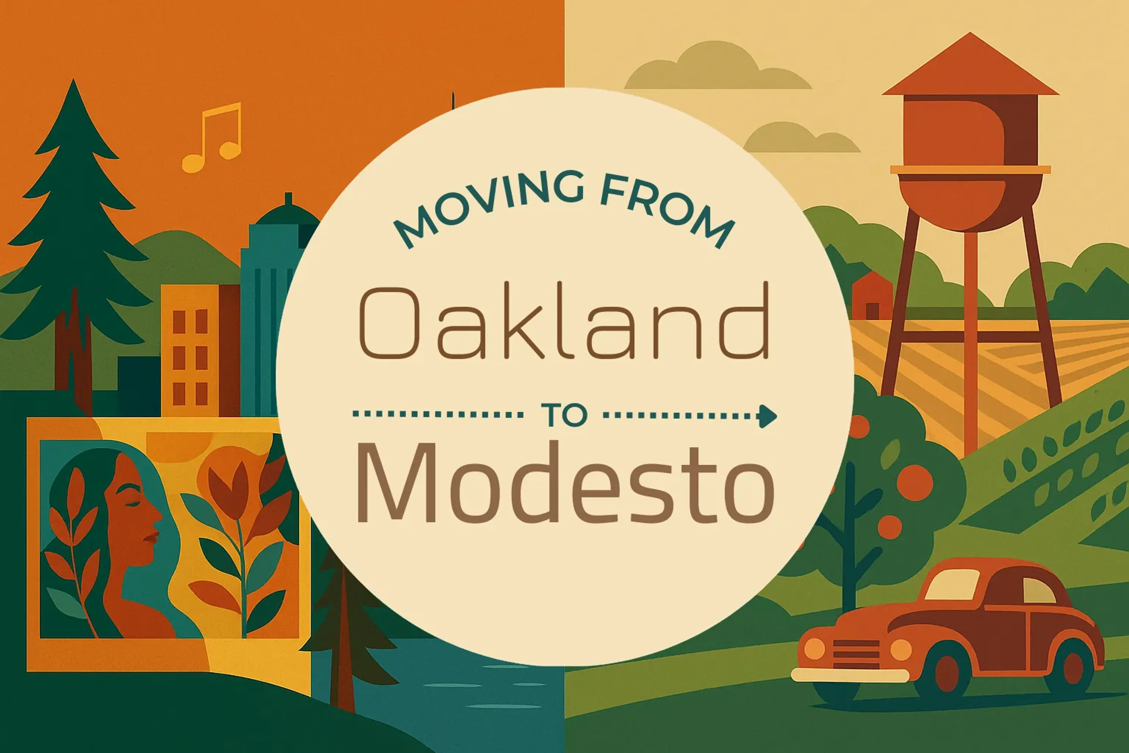 Oakland to Modesto featured image