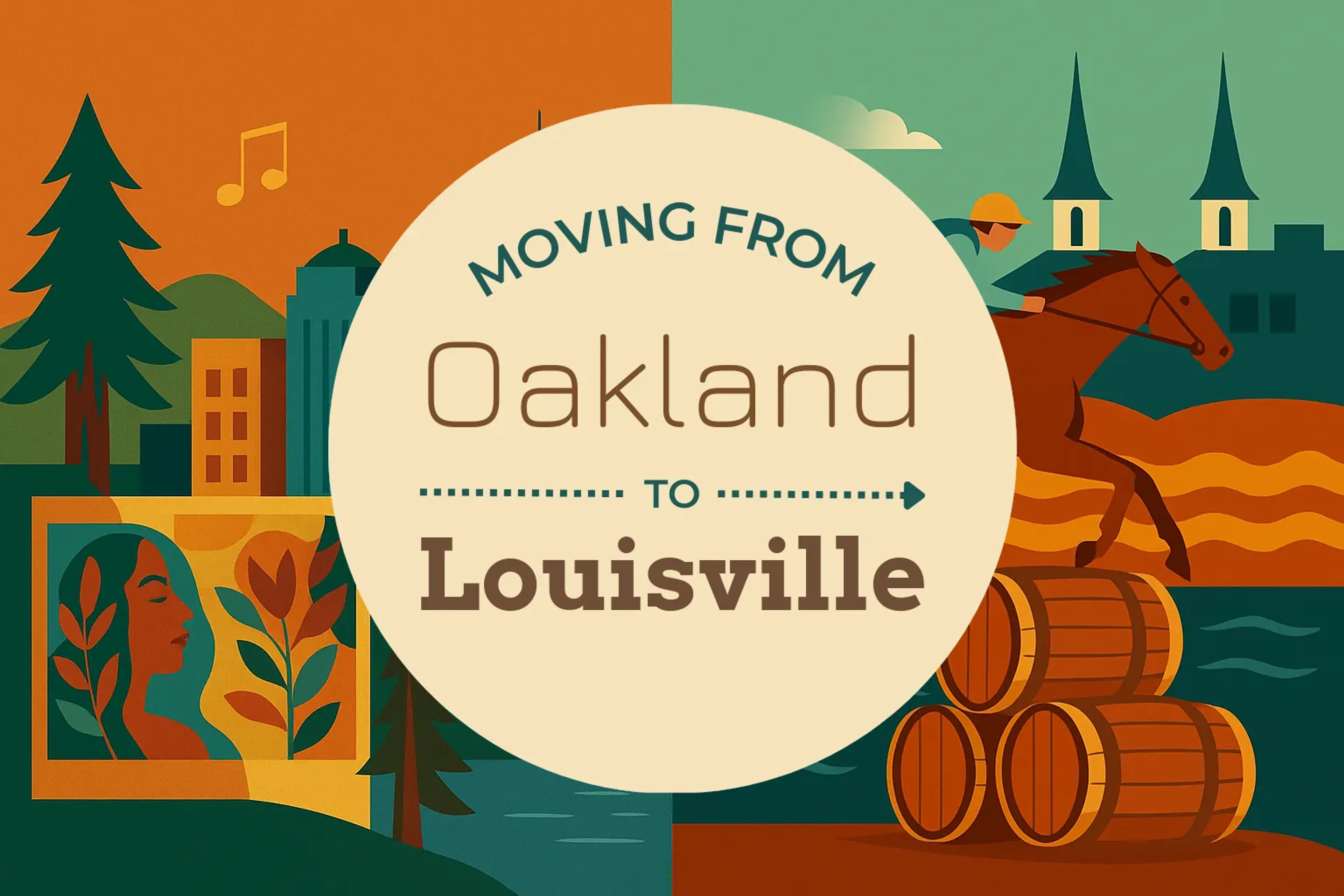 Side-by-side comparison of Oakland to Louisville moving companies