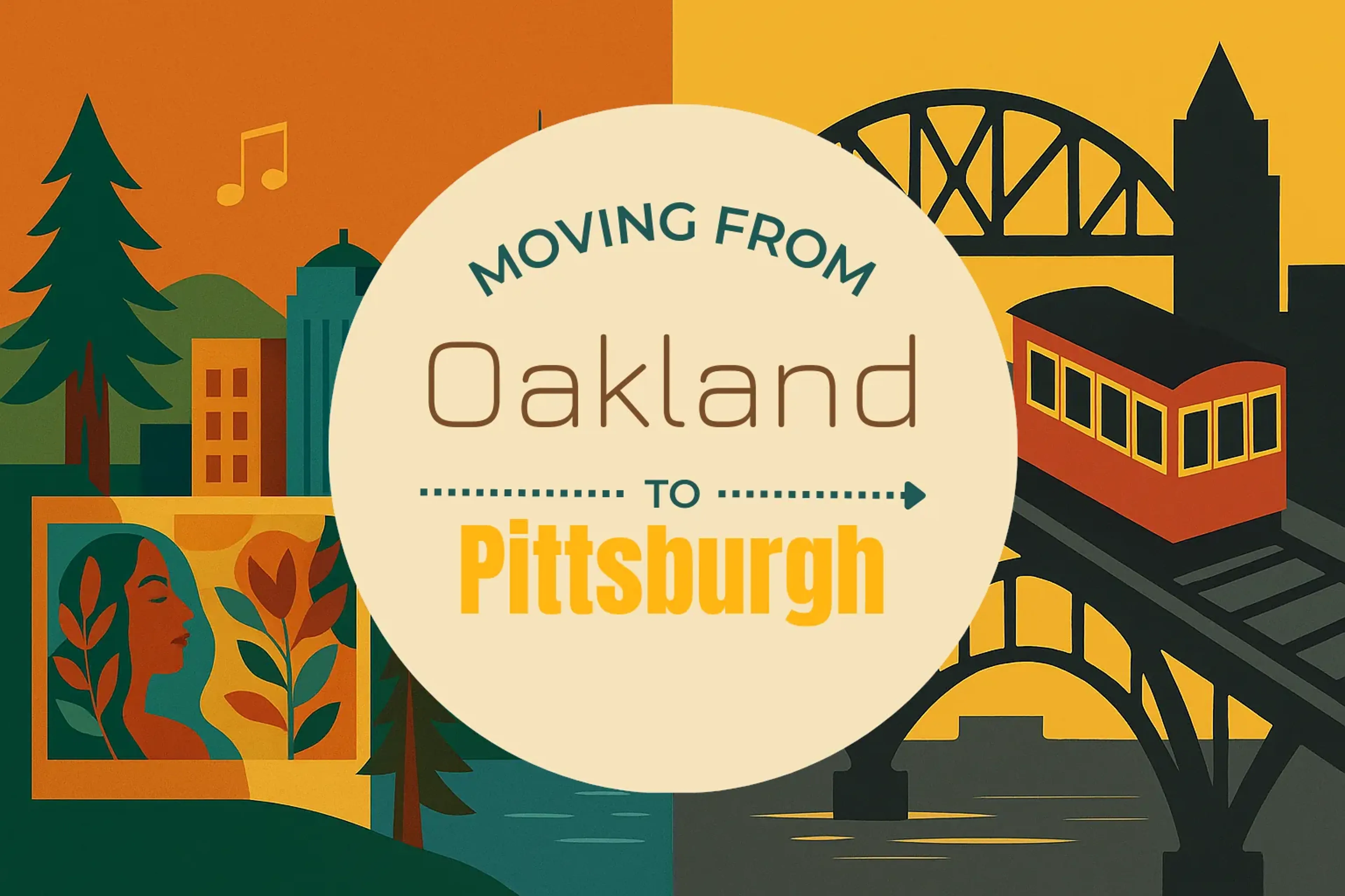 Side-by-side comparison of Oakland to Pittsburgh moving companies