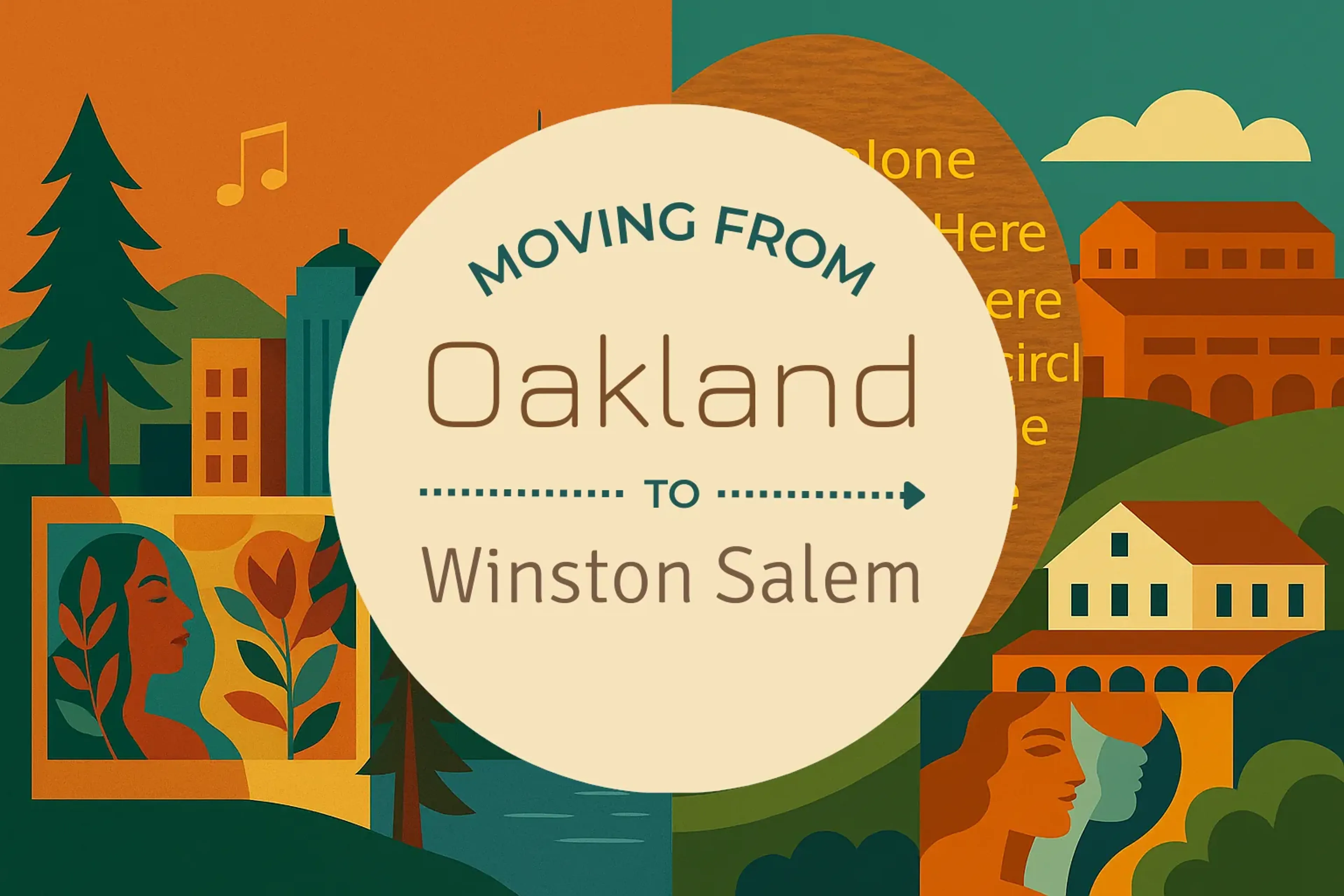 Side-by-side comparison of Oakland to Winston Salem moving companies