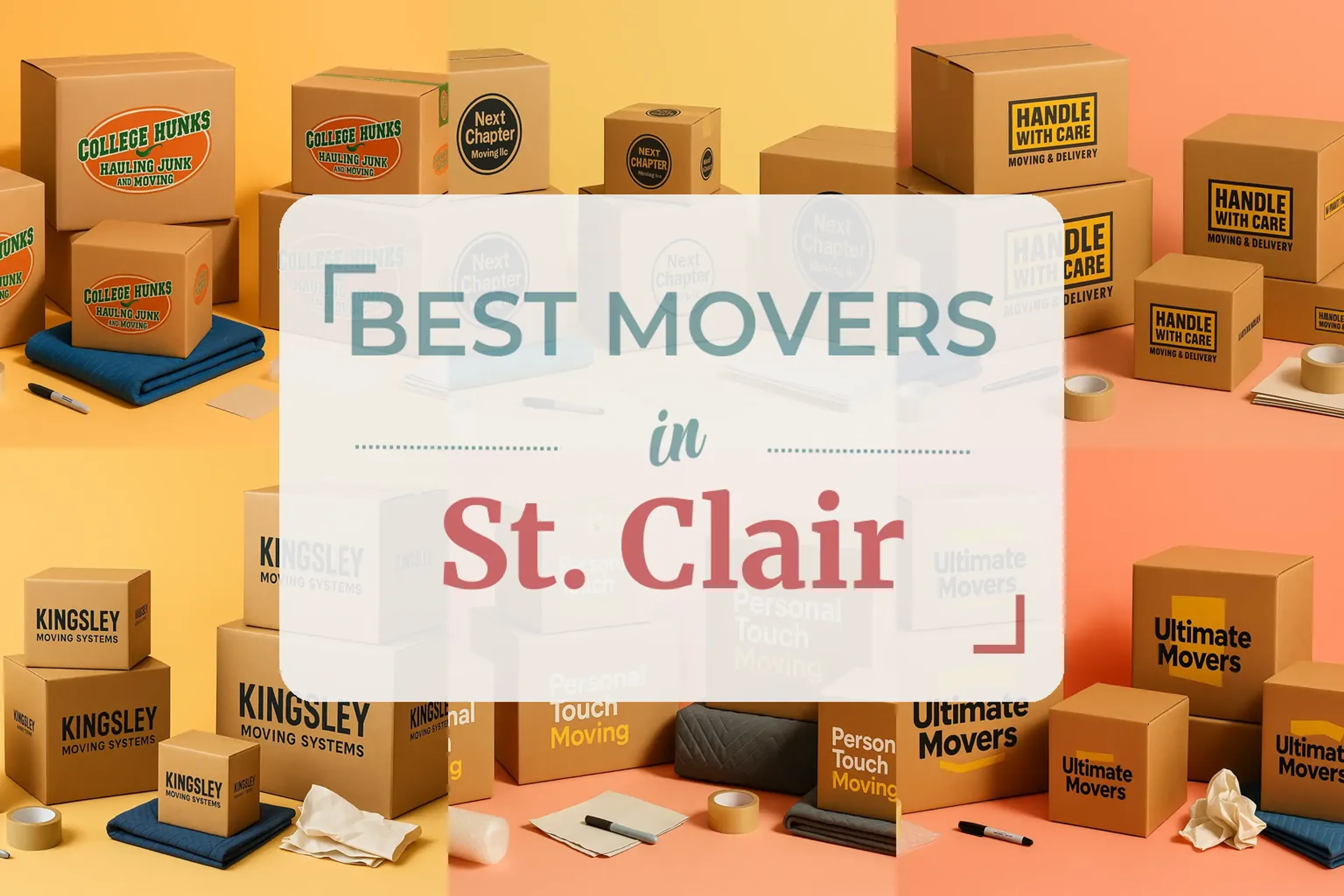 Side-by-side comparison of St. Clair moving companies