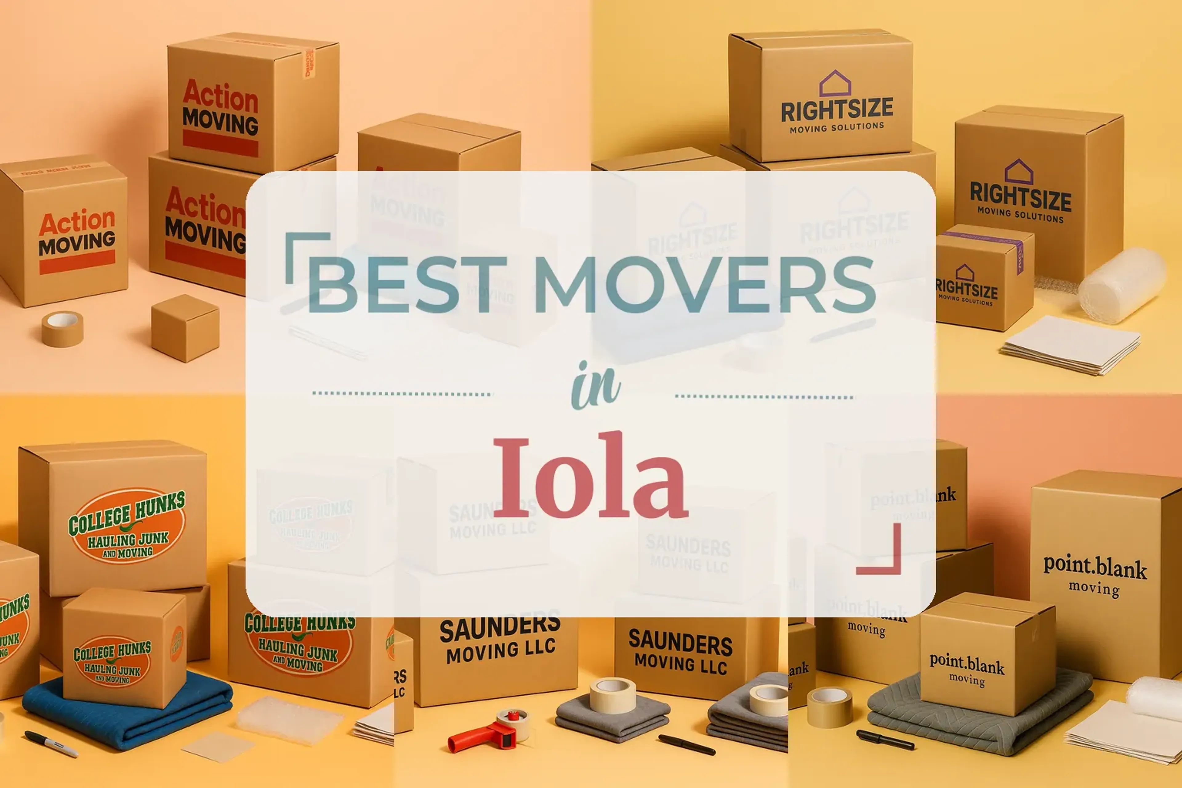Side-by-side comparison of Iola moving companies