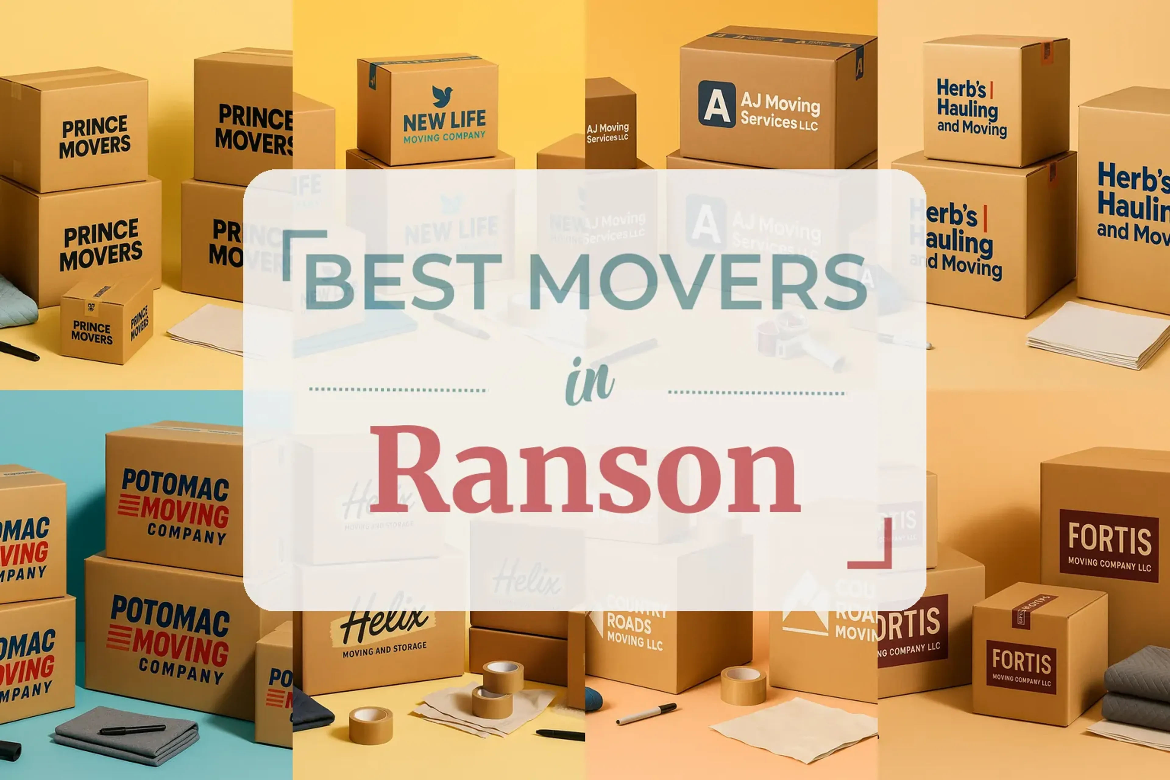 Side-by-side comparison of Ranson moving companies