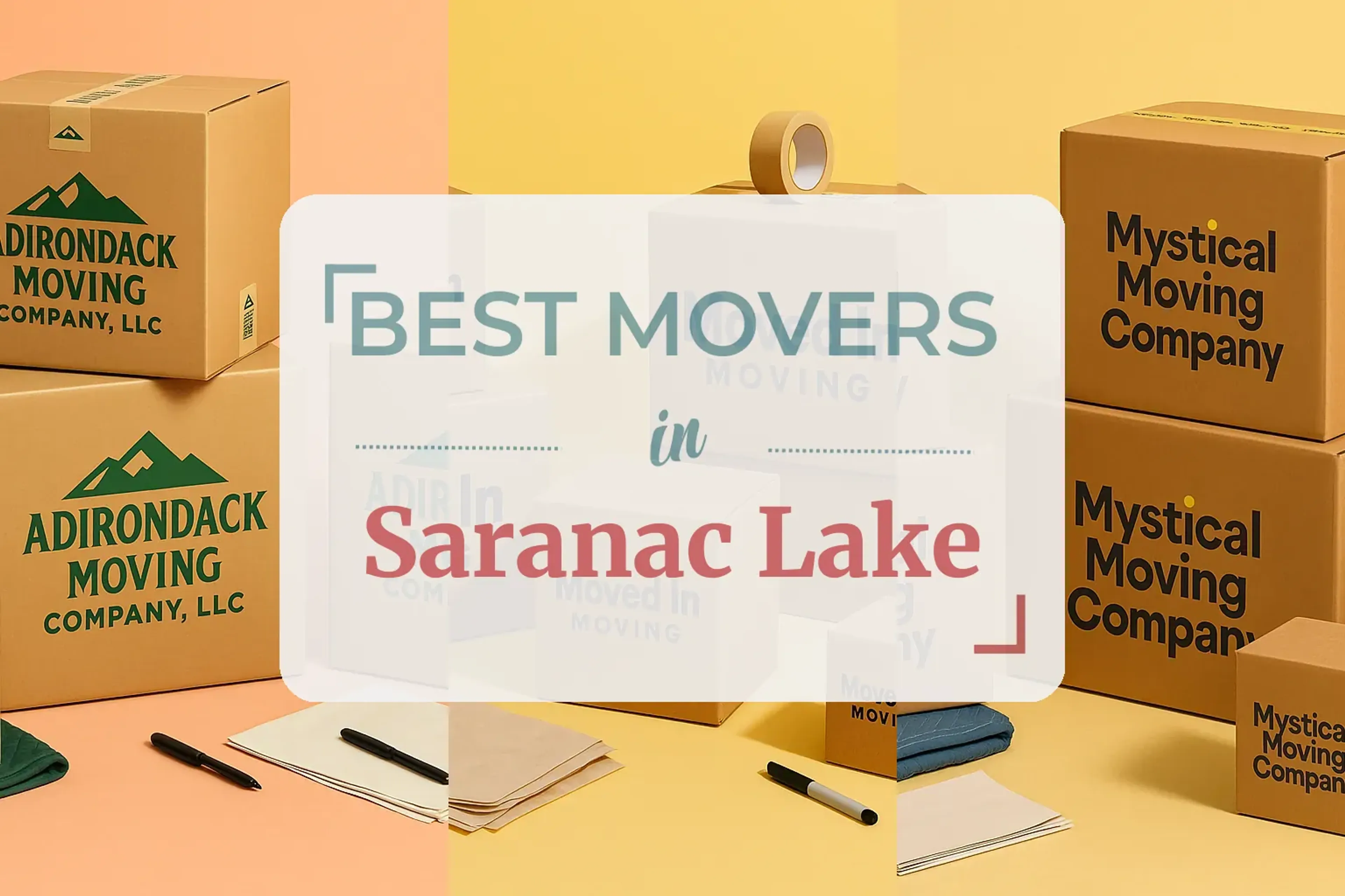 Side-by-side comparison of Saranac Lake moving companies