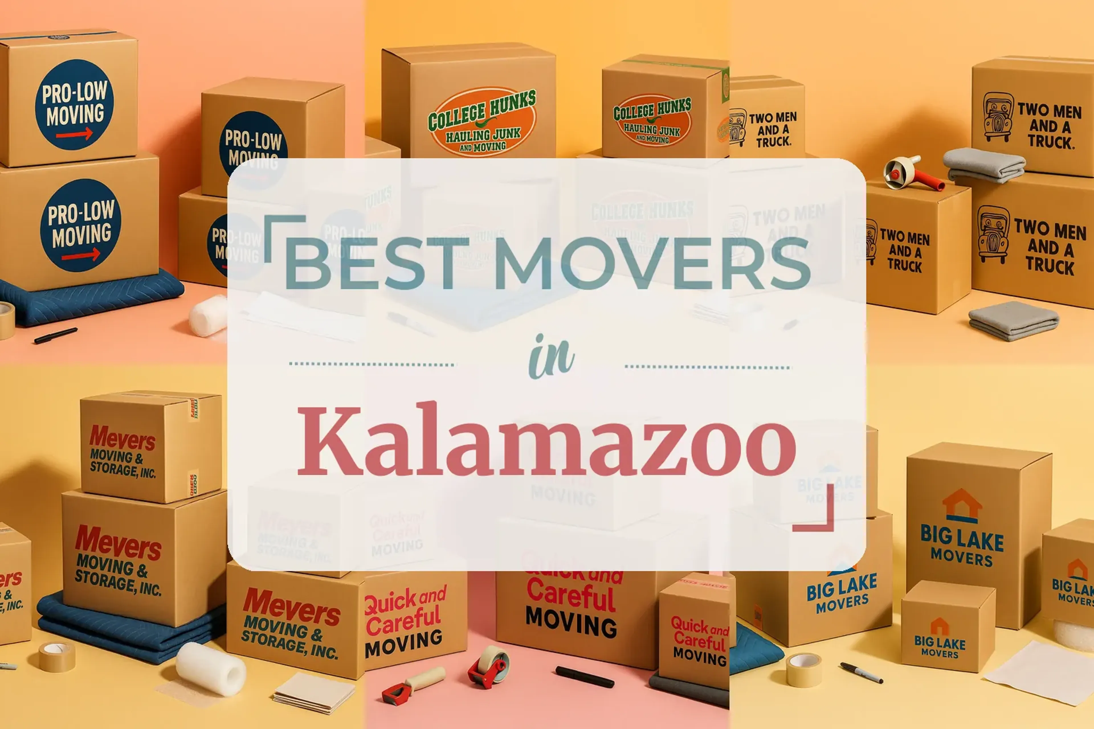 Side-by-side comparison of Kalamazoo moving companies