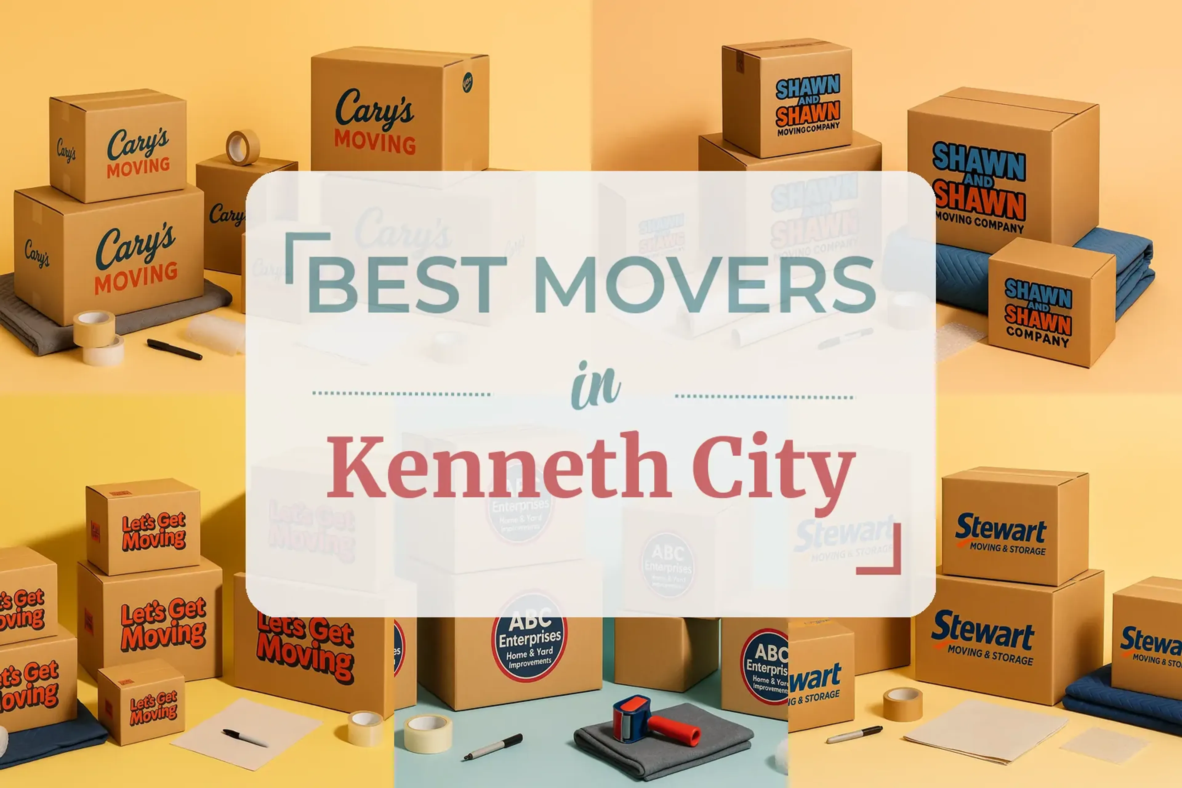 Side-by-side comparison of Kenneth City moving companies