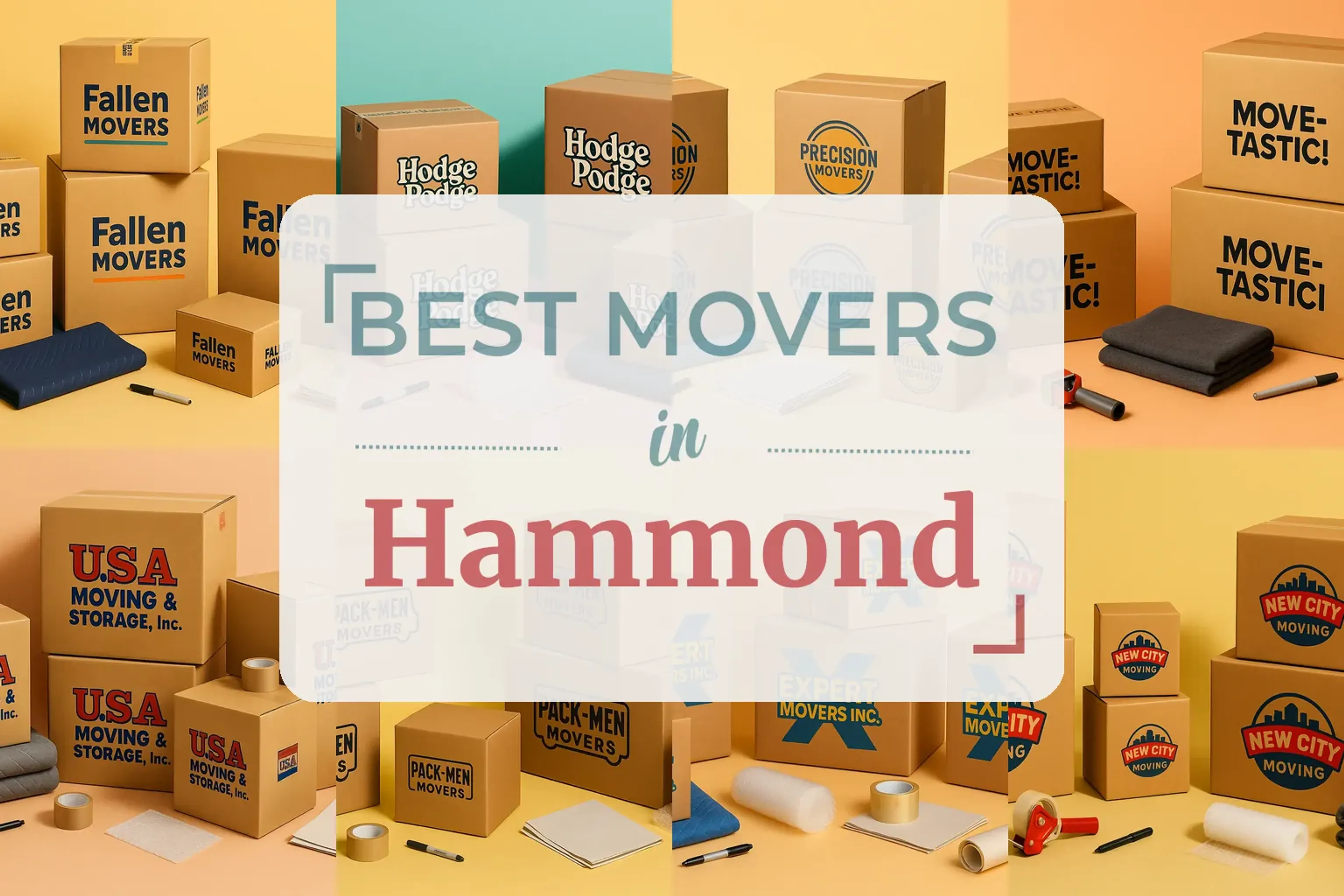 Side-by-side comparison of Hammond moving companies