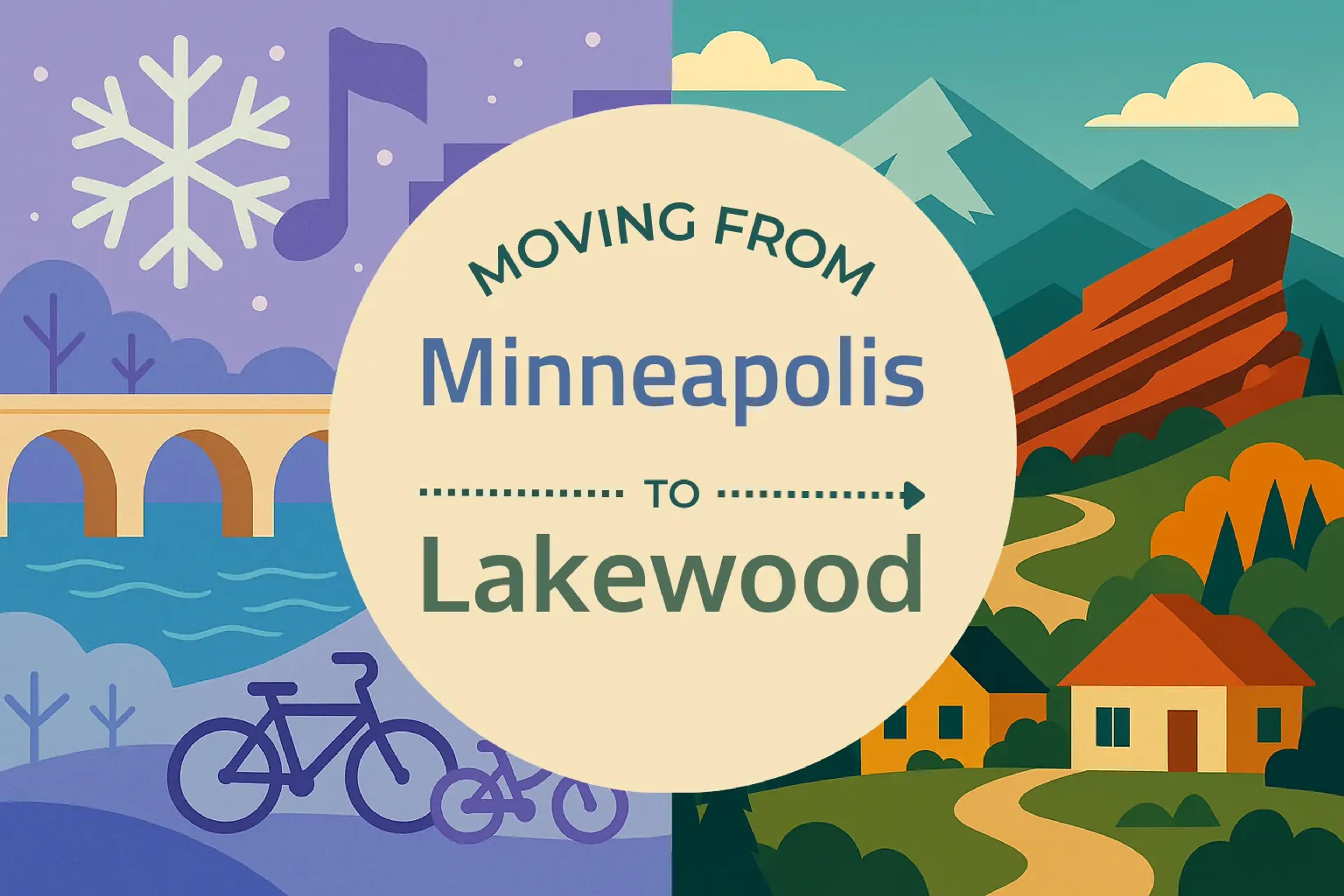 Side-by-side comparison of Minneapolis to Lakewood moving companies