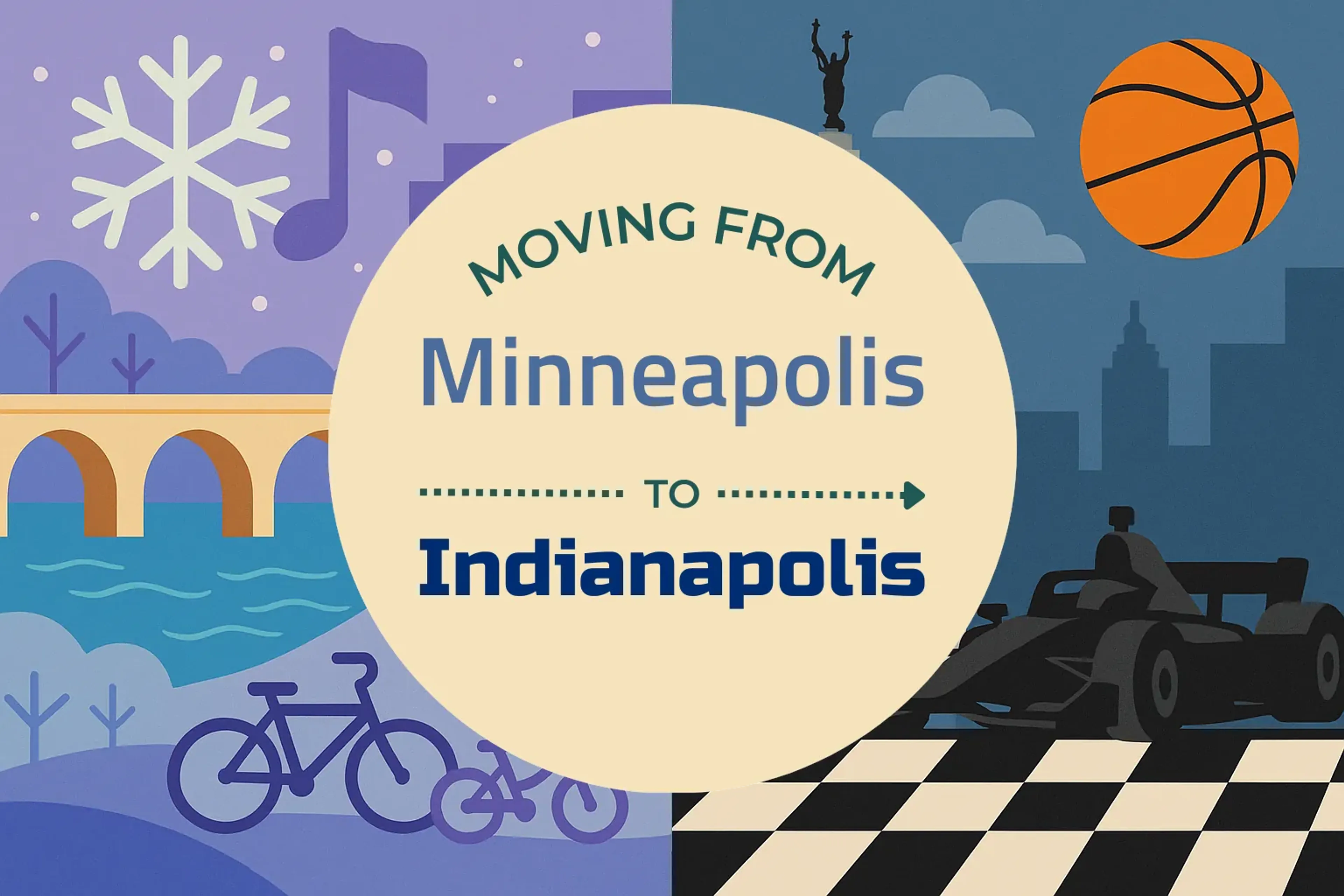 Side-by-side comparison of Minneapolis to Indianapolis moving companies