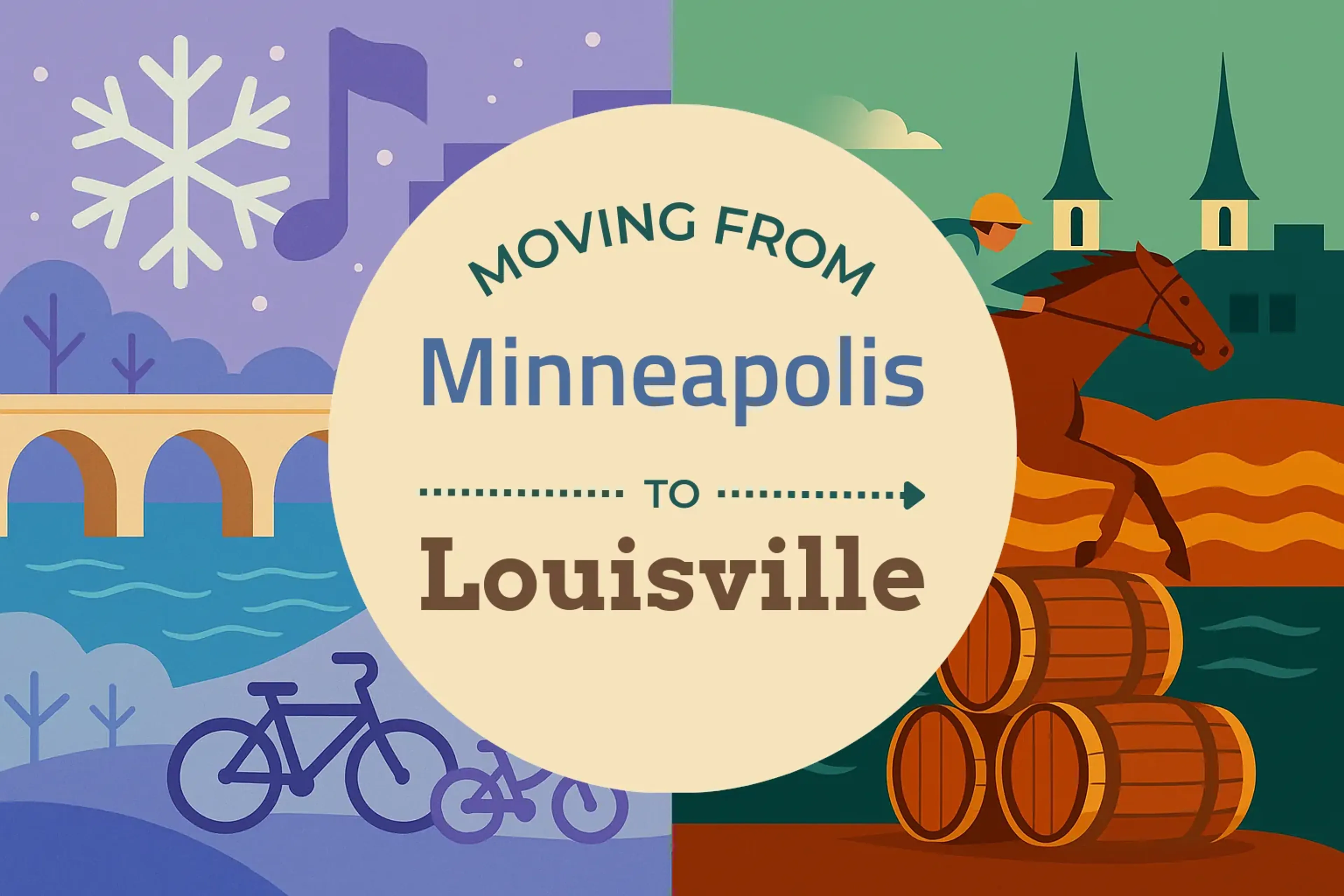 Side-by-side comparison of Minneapolis to Louisville moving companies