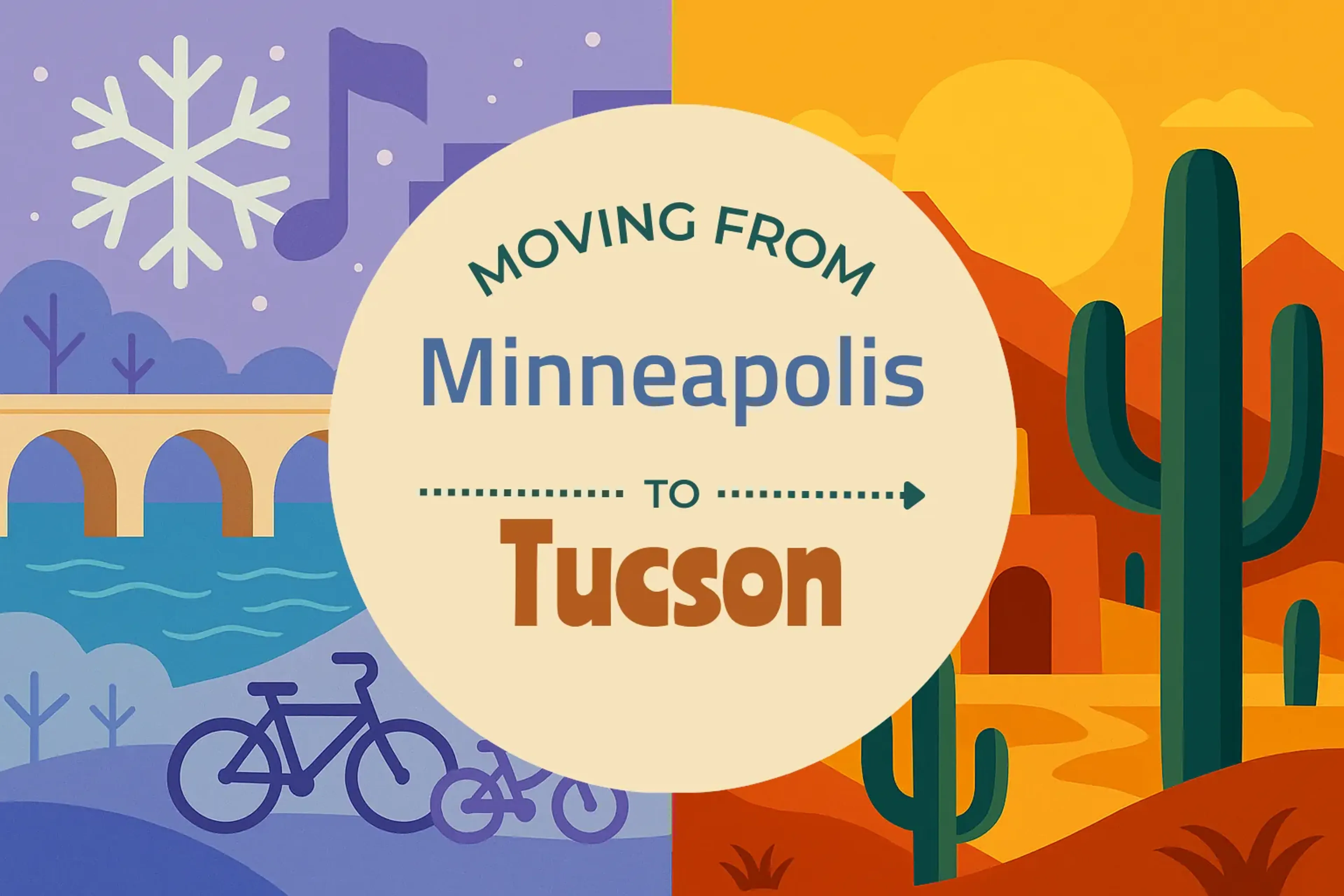 Side-by-side comparison of Minneapolis to Tucson moving companies