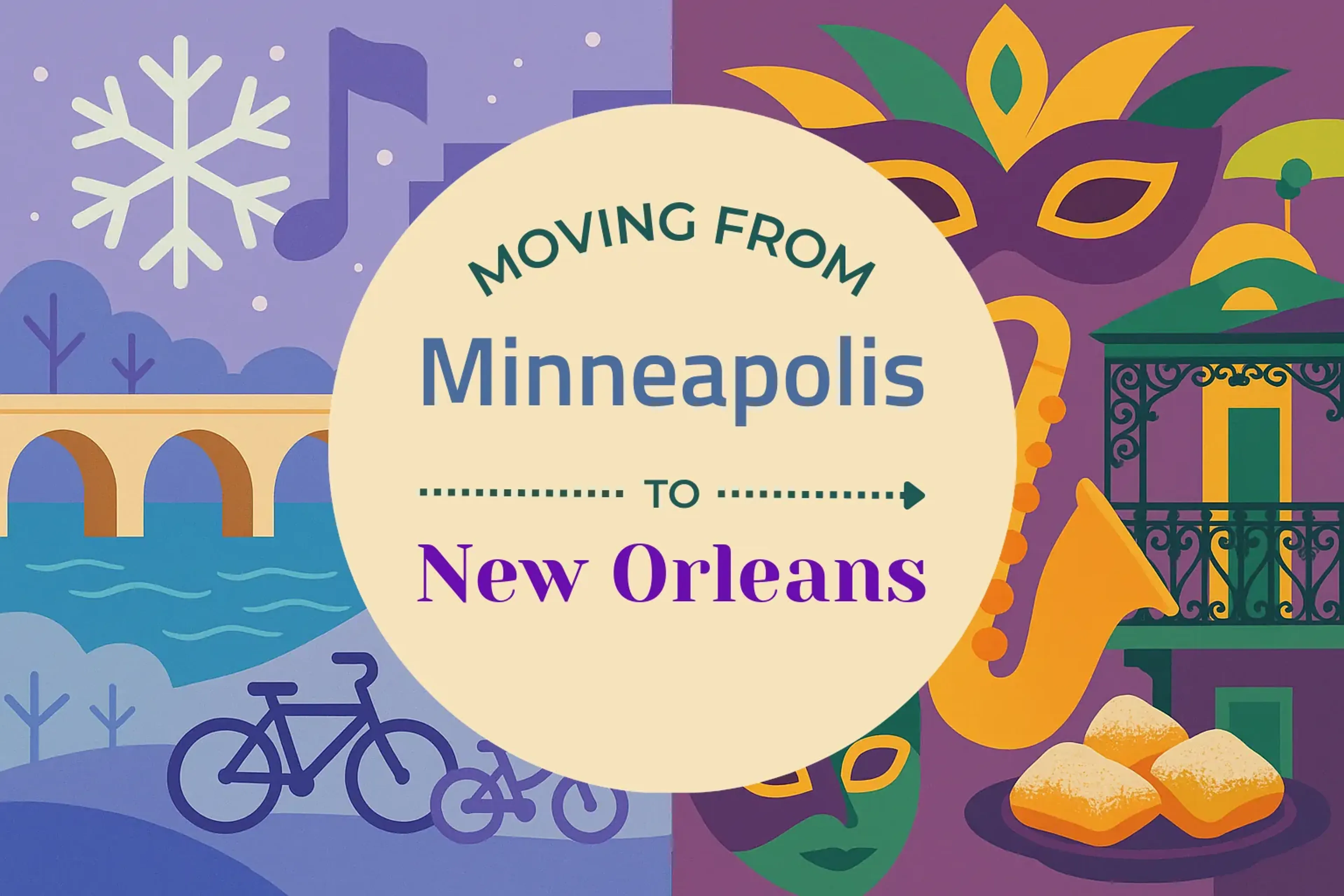 Side-by-side comparison of Minneapolis to New Orleans moving companies