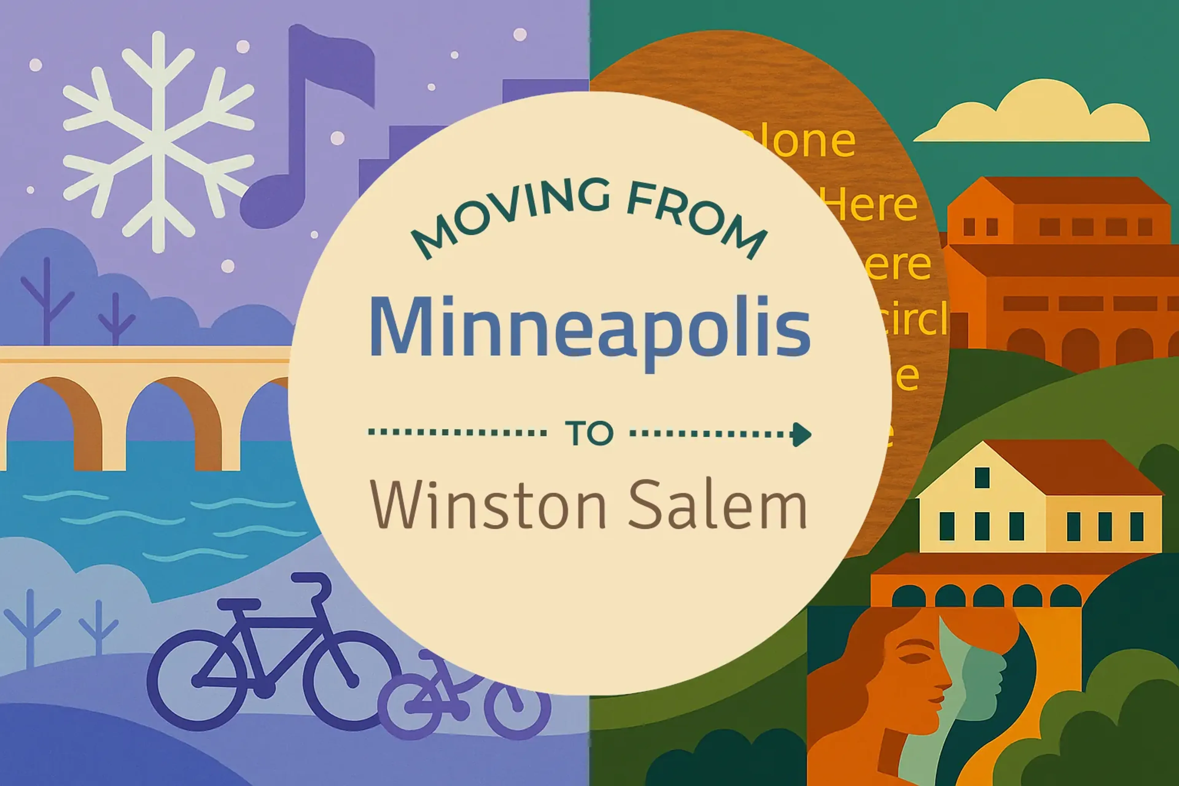 Side-by-side comparison of Minneapolis to Winston Salem moving companies