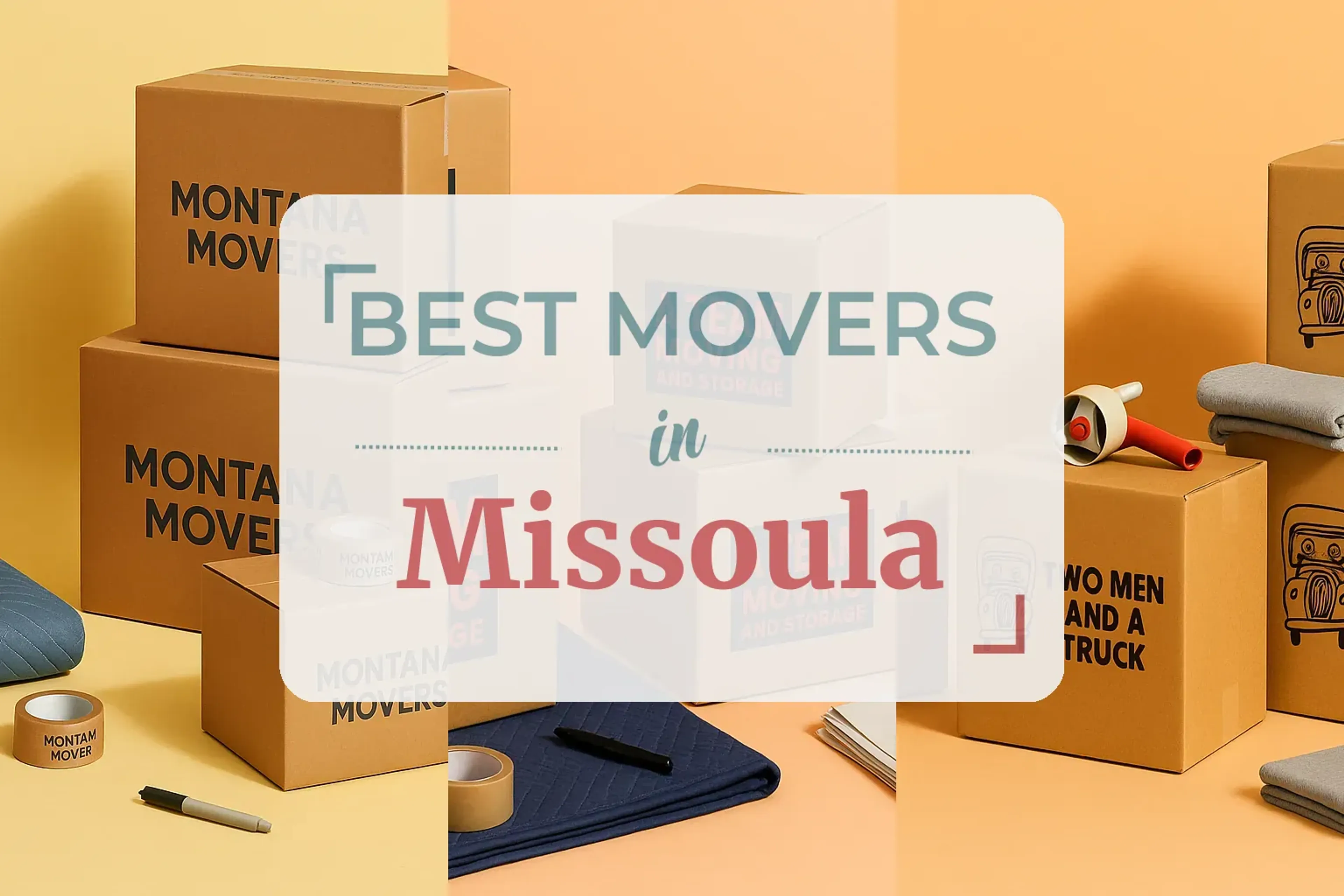 Side-by-side comparison of Missoula moving companies