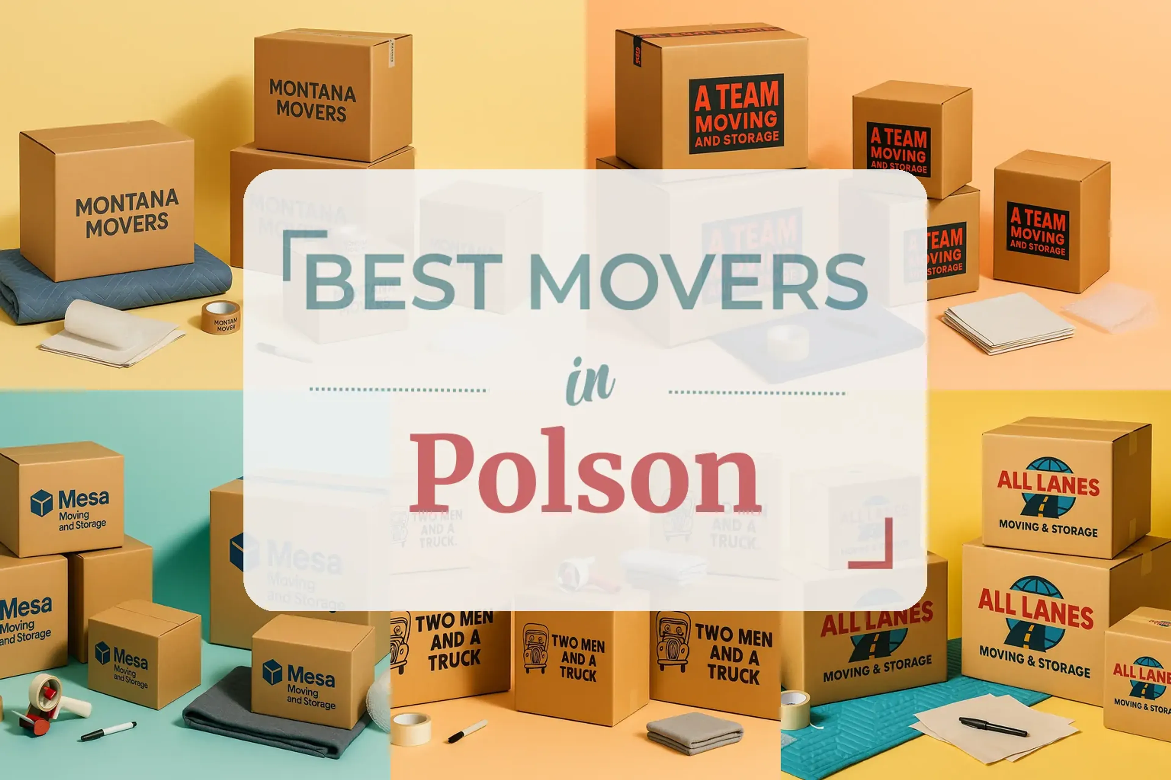 Side-by-side comparison of Polson moving companies