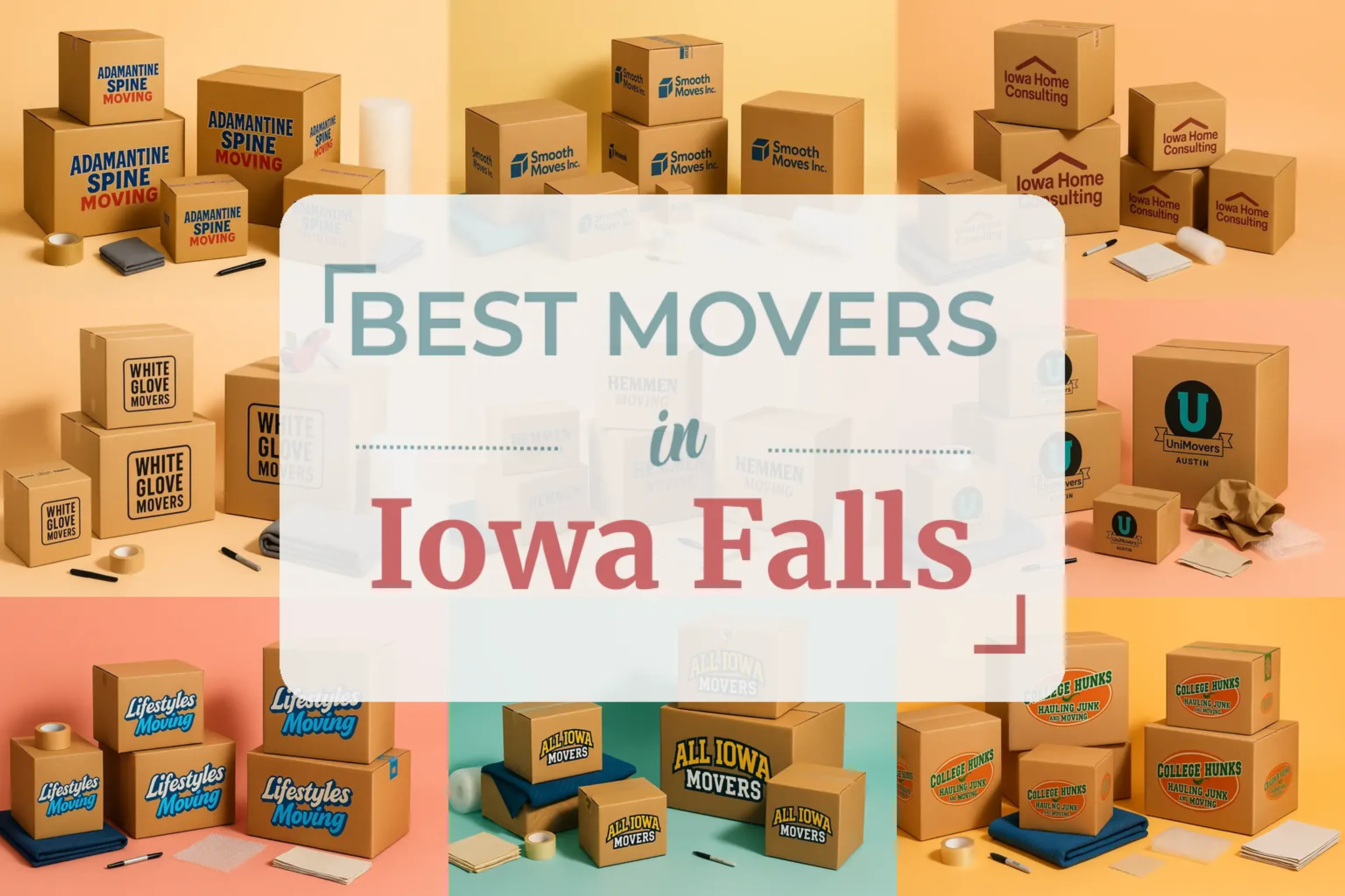 Side-by-side comparison of Iowa Falls moving companies