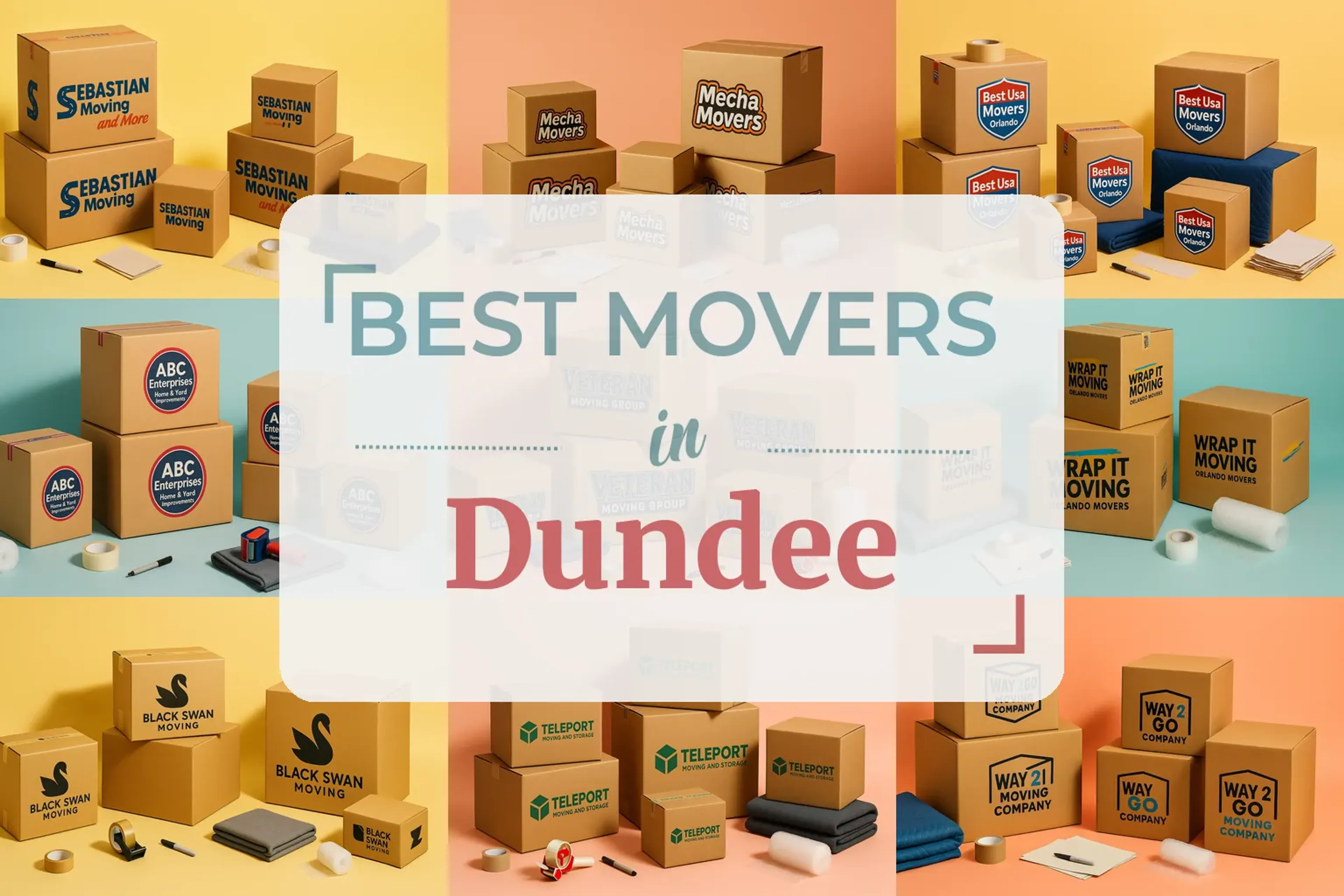 Side-by-side comparison of Dundee moving companies
