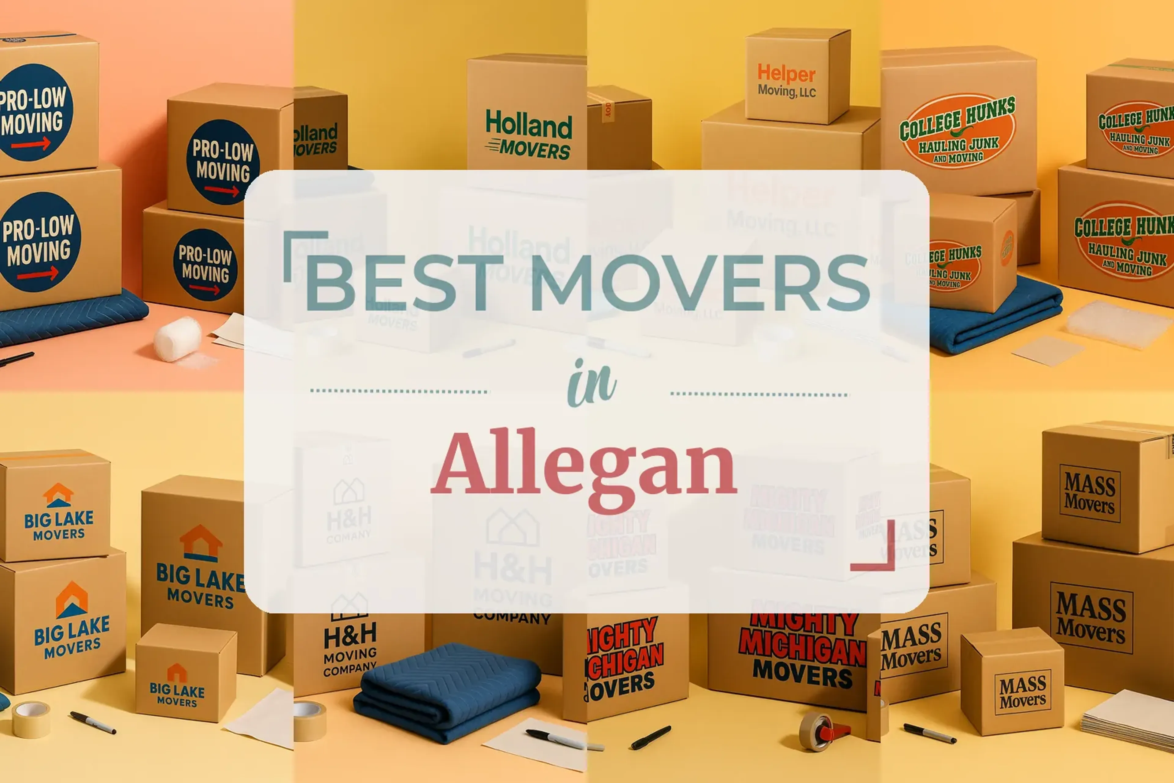 Side-by-side comparison of Allegan moving companies