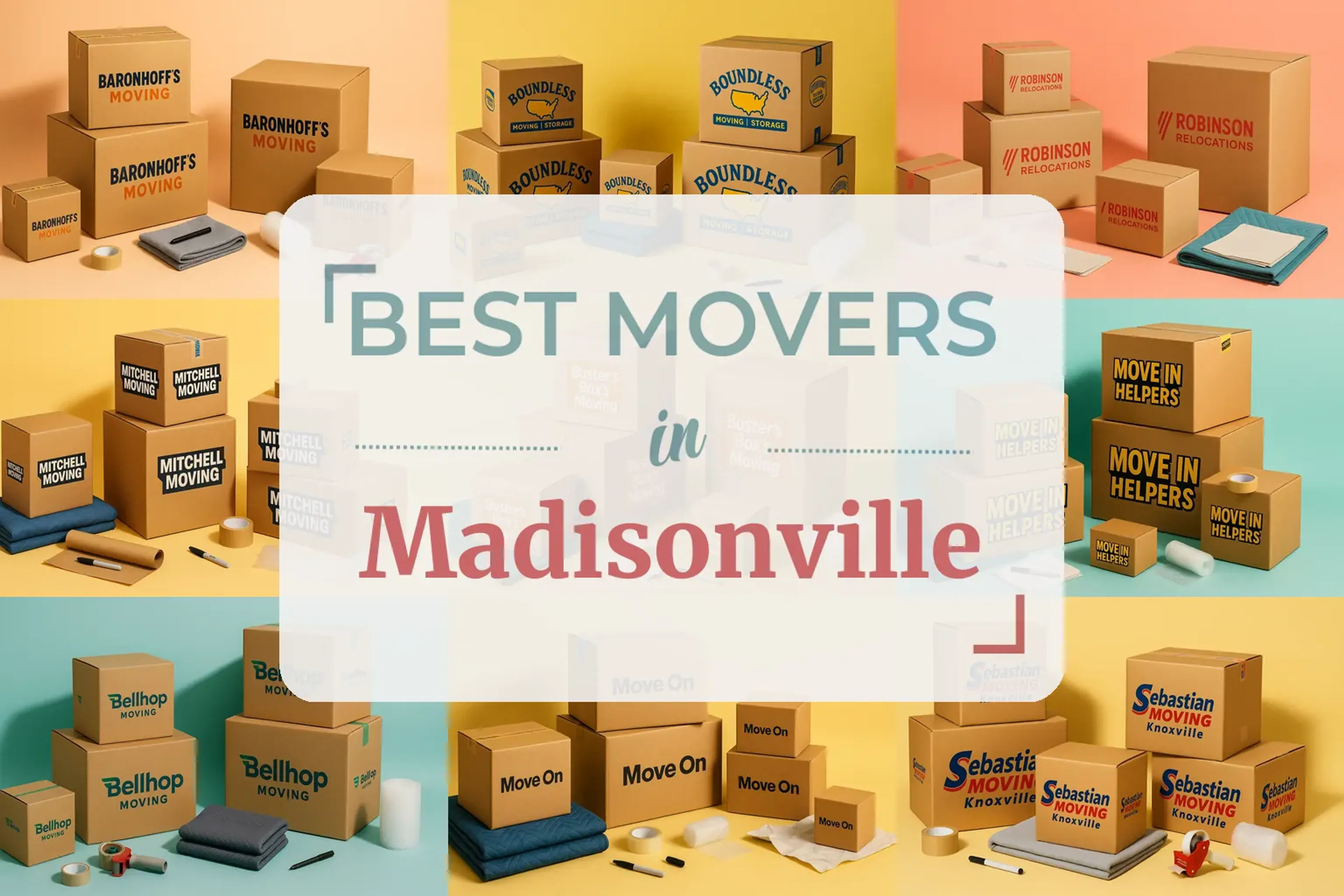 Side-by-side comparison of Madisonville moving companies