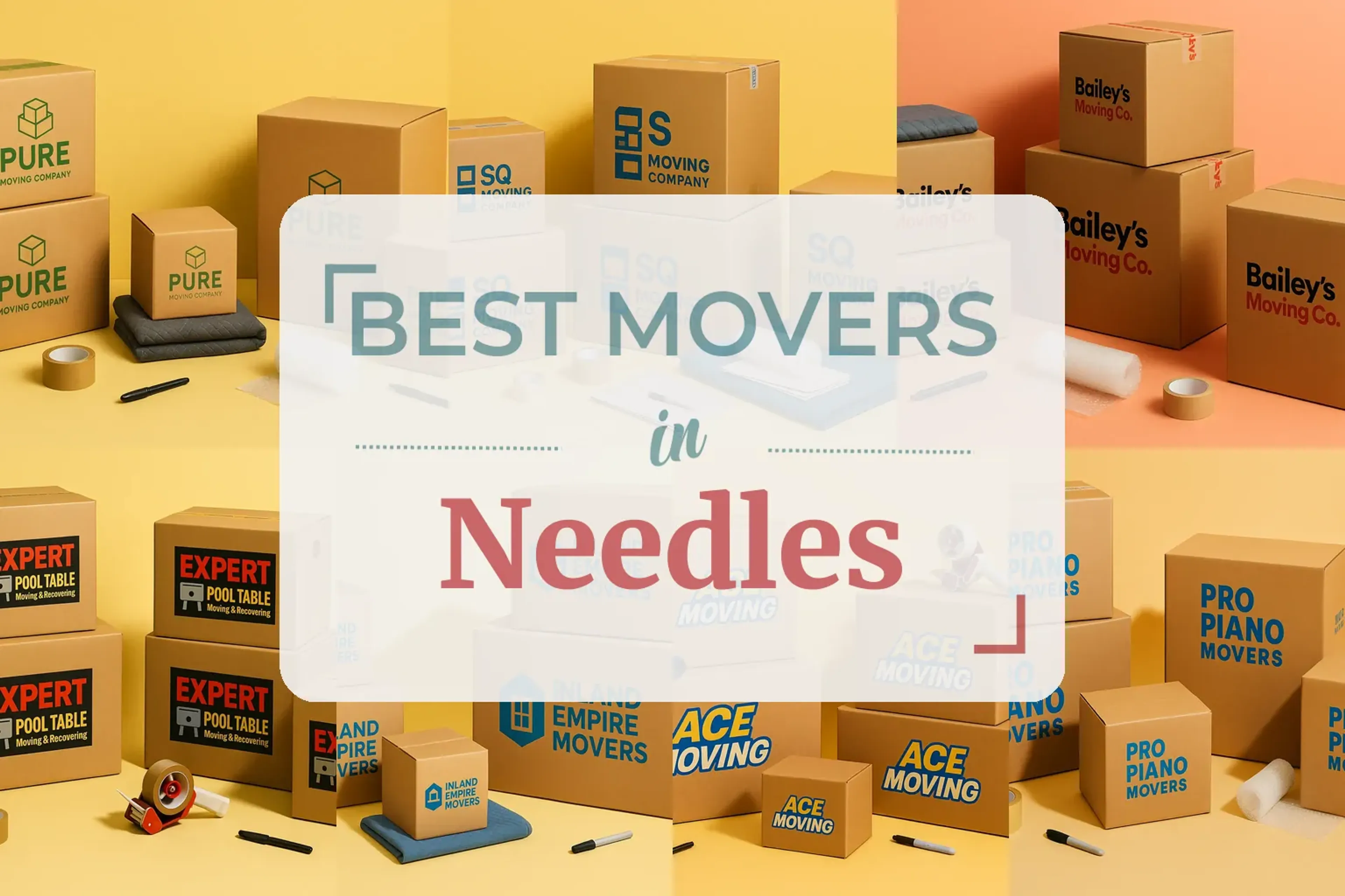 Side-by-side comparison of Needles moving companies