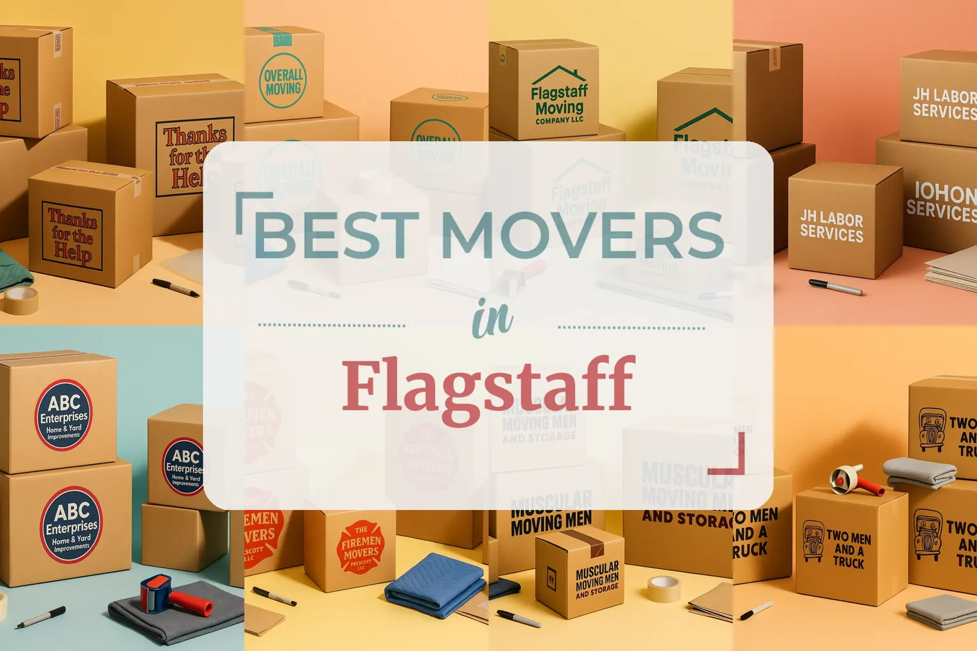Side-by-side comparison of Flagstaff moving companies