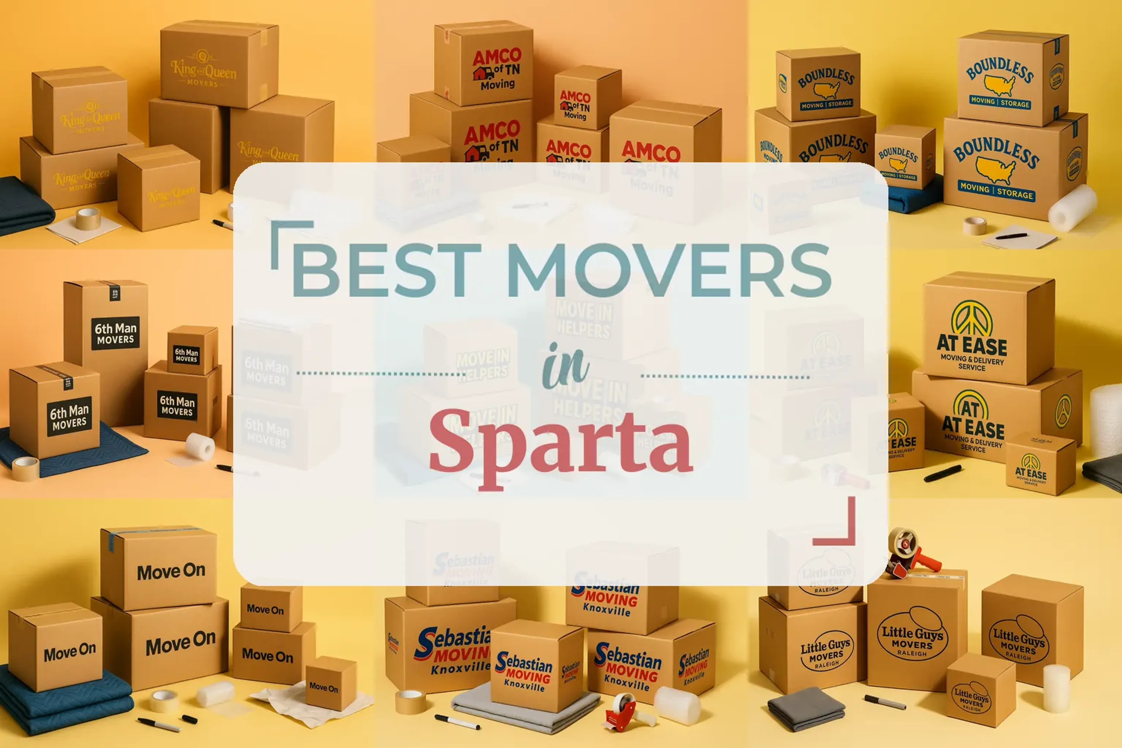 Side-by-side comparison of Sparta moving companies