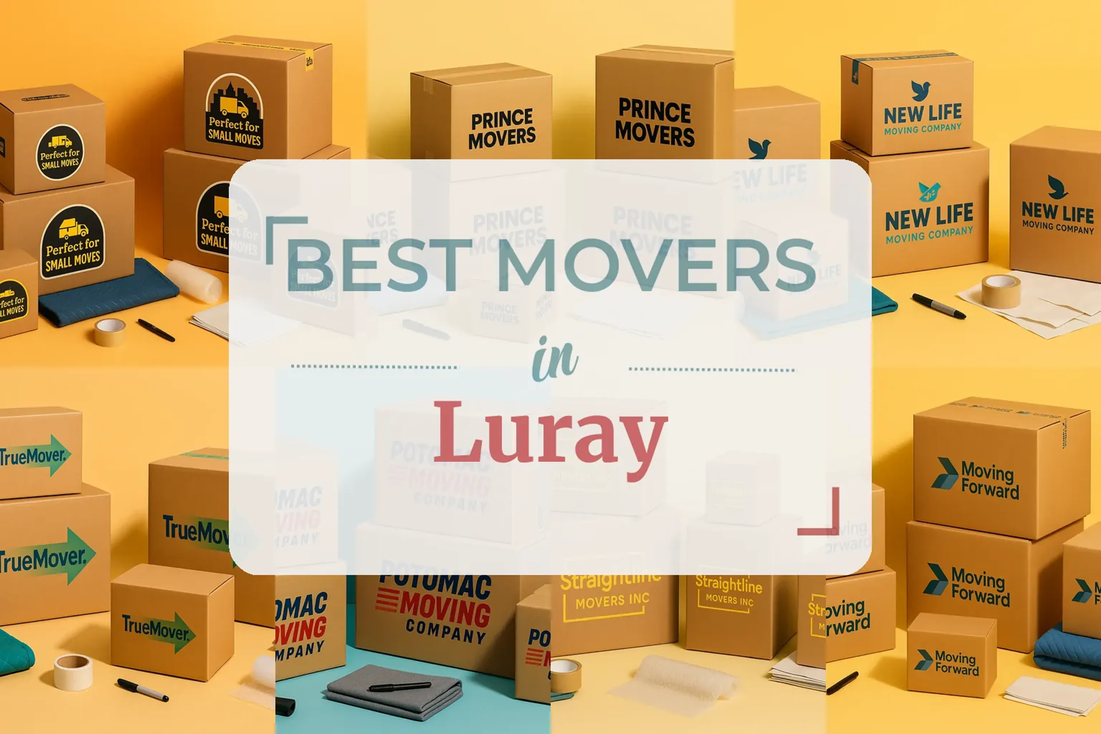 Side-by-side comparison of Luray moving companies